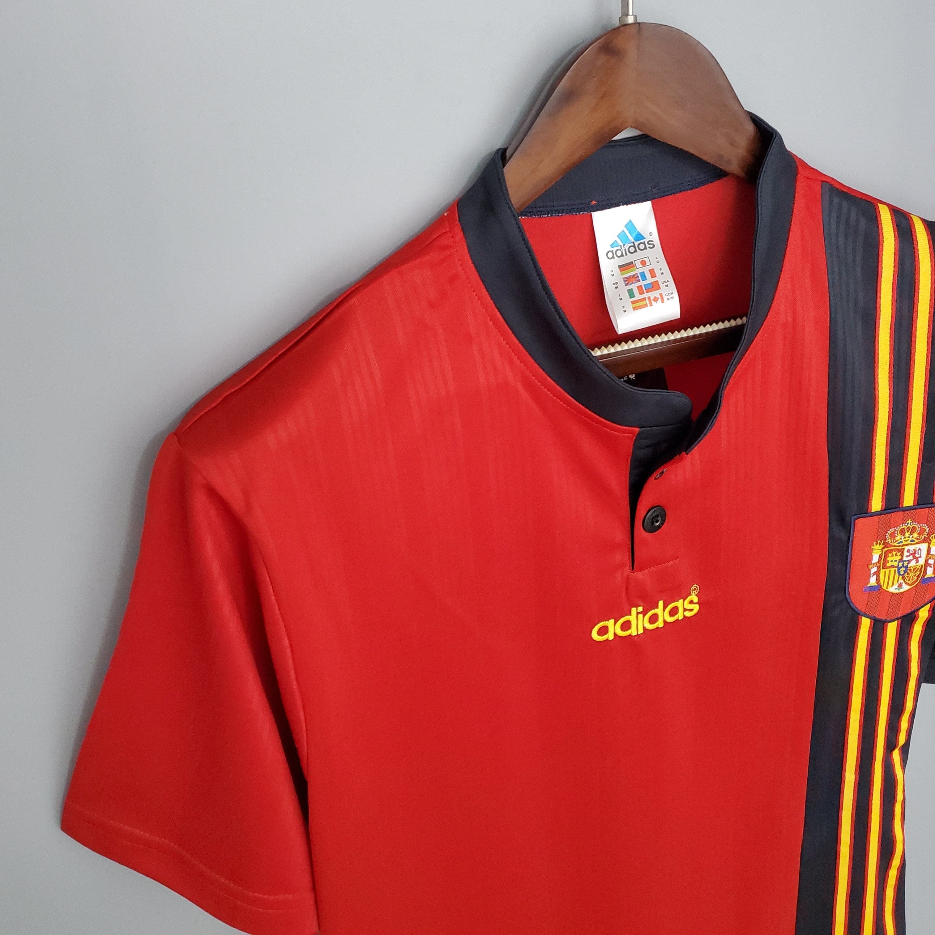 CAMISETA ESPAÑA l 1996 HOMBRE (RETRO)