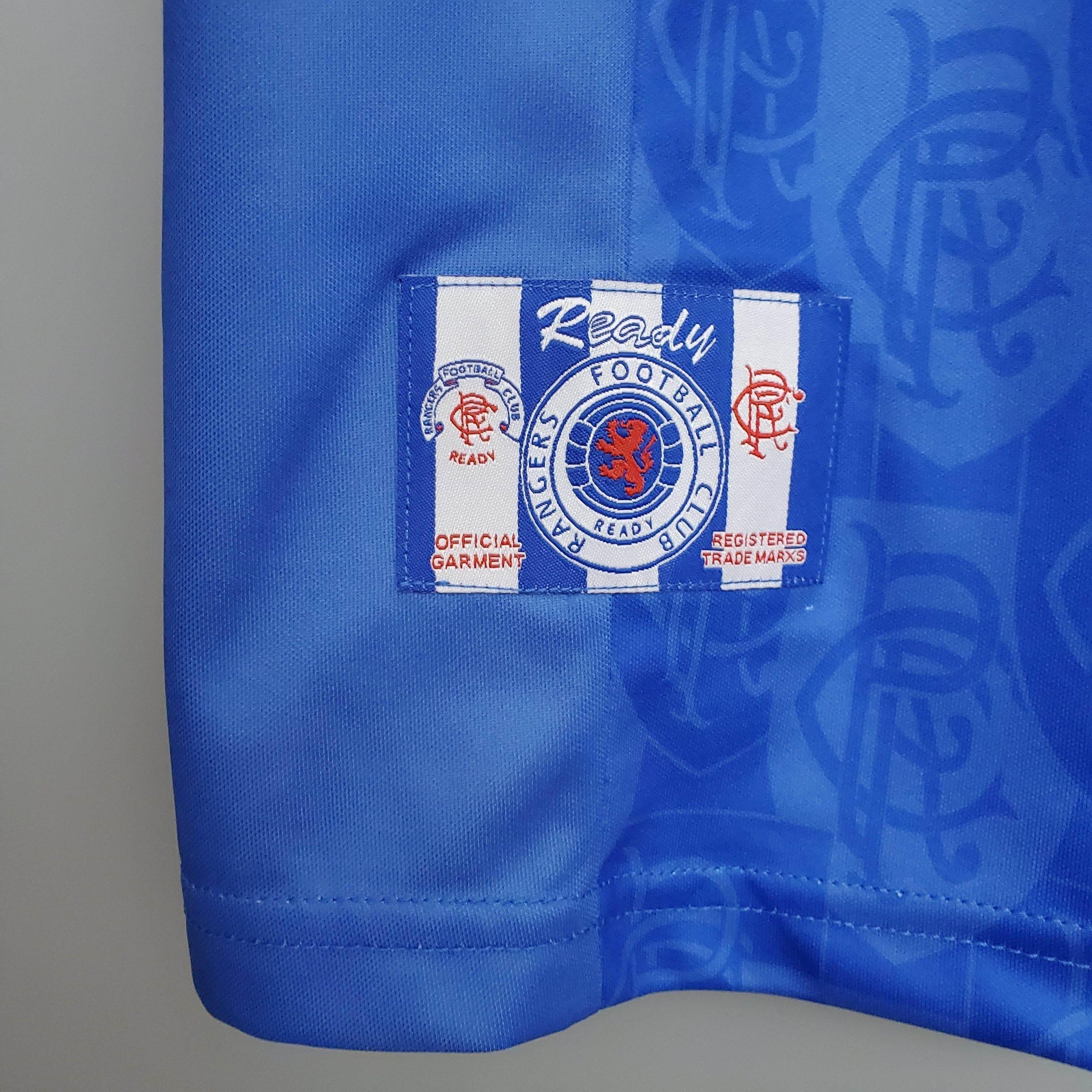 CAMISETA RANGERS I 96/97 HOMBRE (RETRO) - ZonaCamisetas