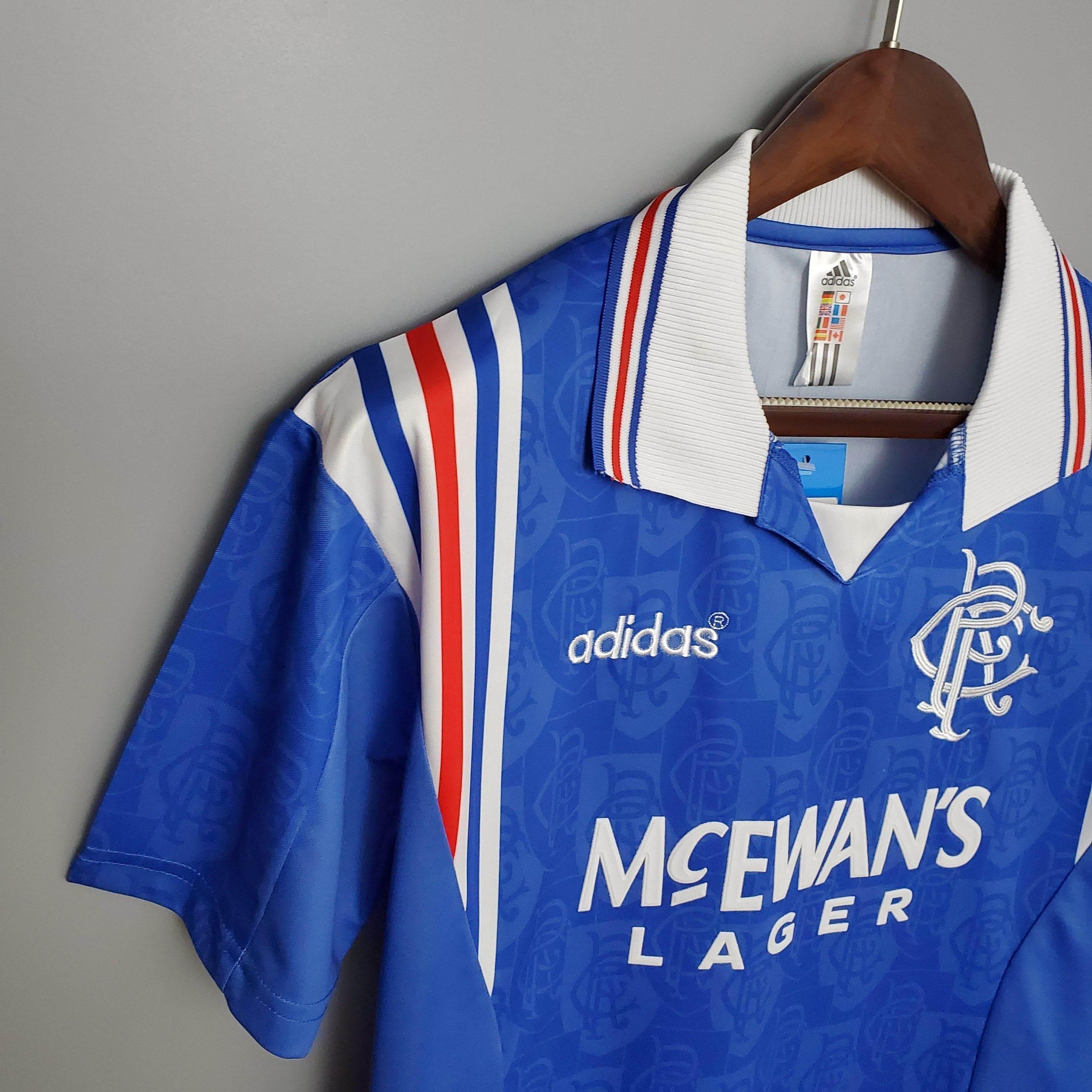 CAMISETA RANGERS I 96/97 HOMBRE (RETRO) - ZonaCamisetas