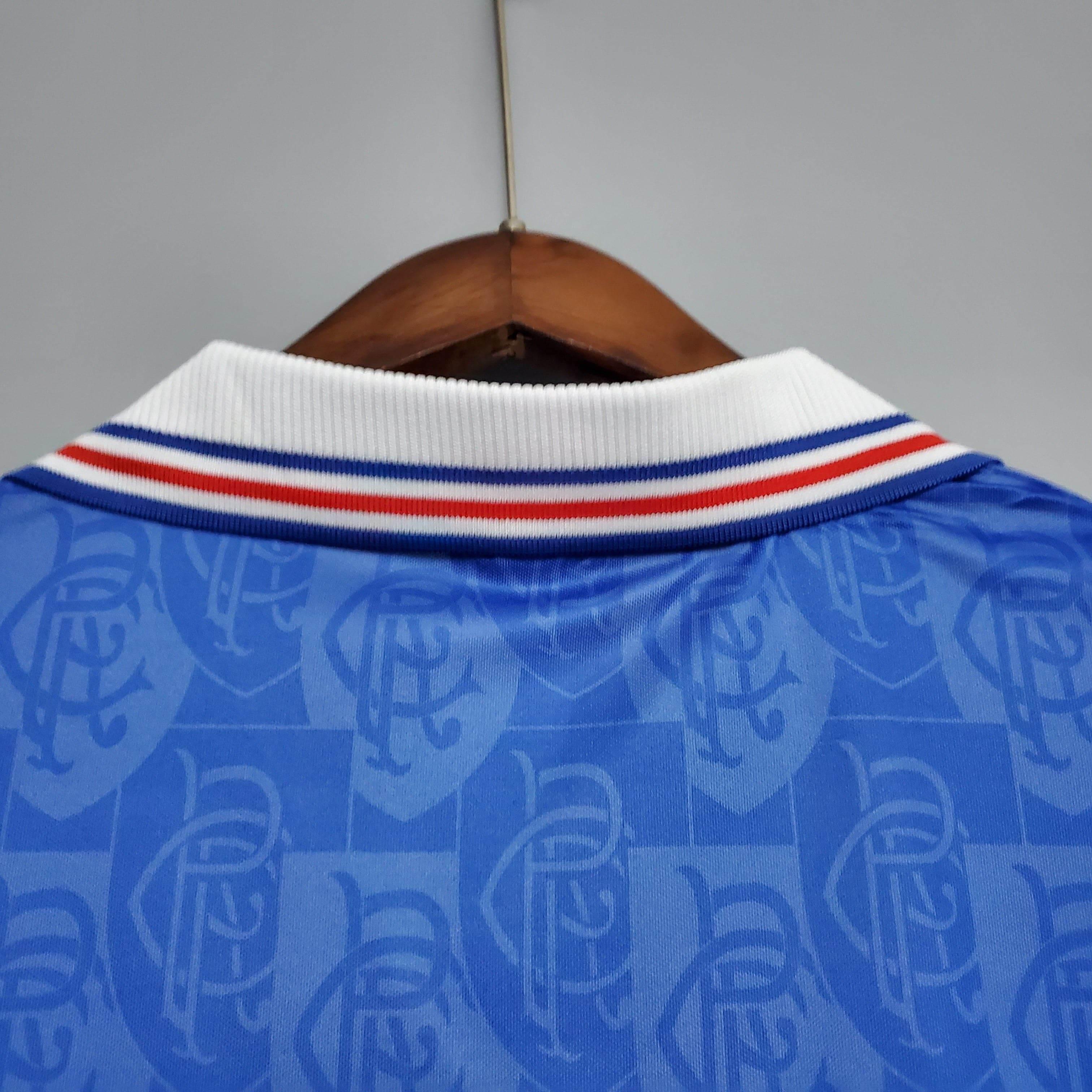 CAMISETA RANGERS I 96/97 HOMBRE (RETRO) - ZonaCamisetas