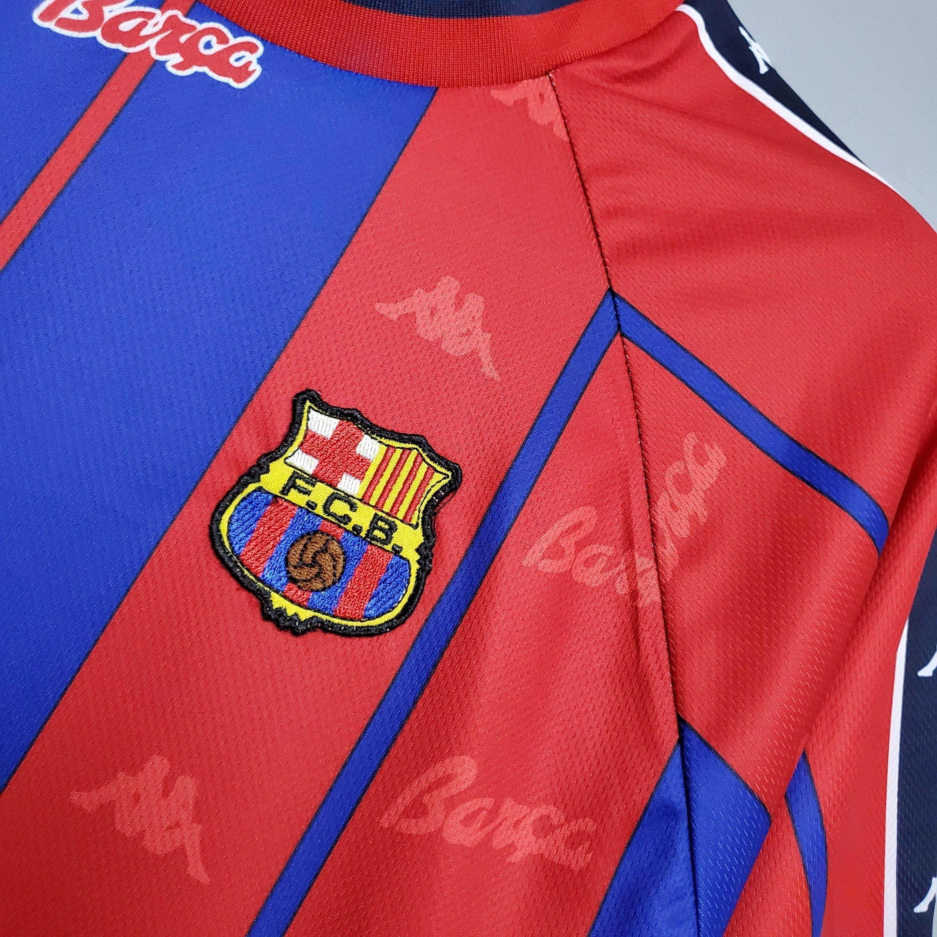 CAMISETA BARCELONA I 97/98 HOMBRE (RETRO) - ZonaCamisetas