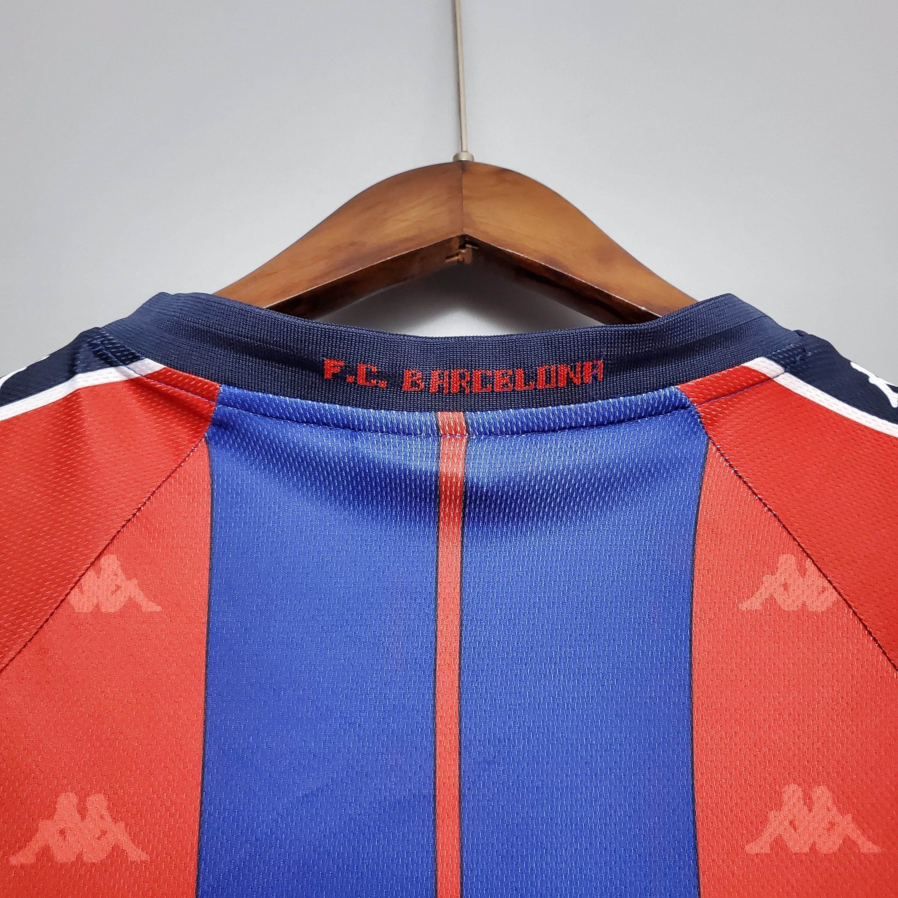 CAMISETA BARCELONA I 97/98 HOMBRE (RETRO) - ZonaCamisetas