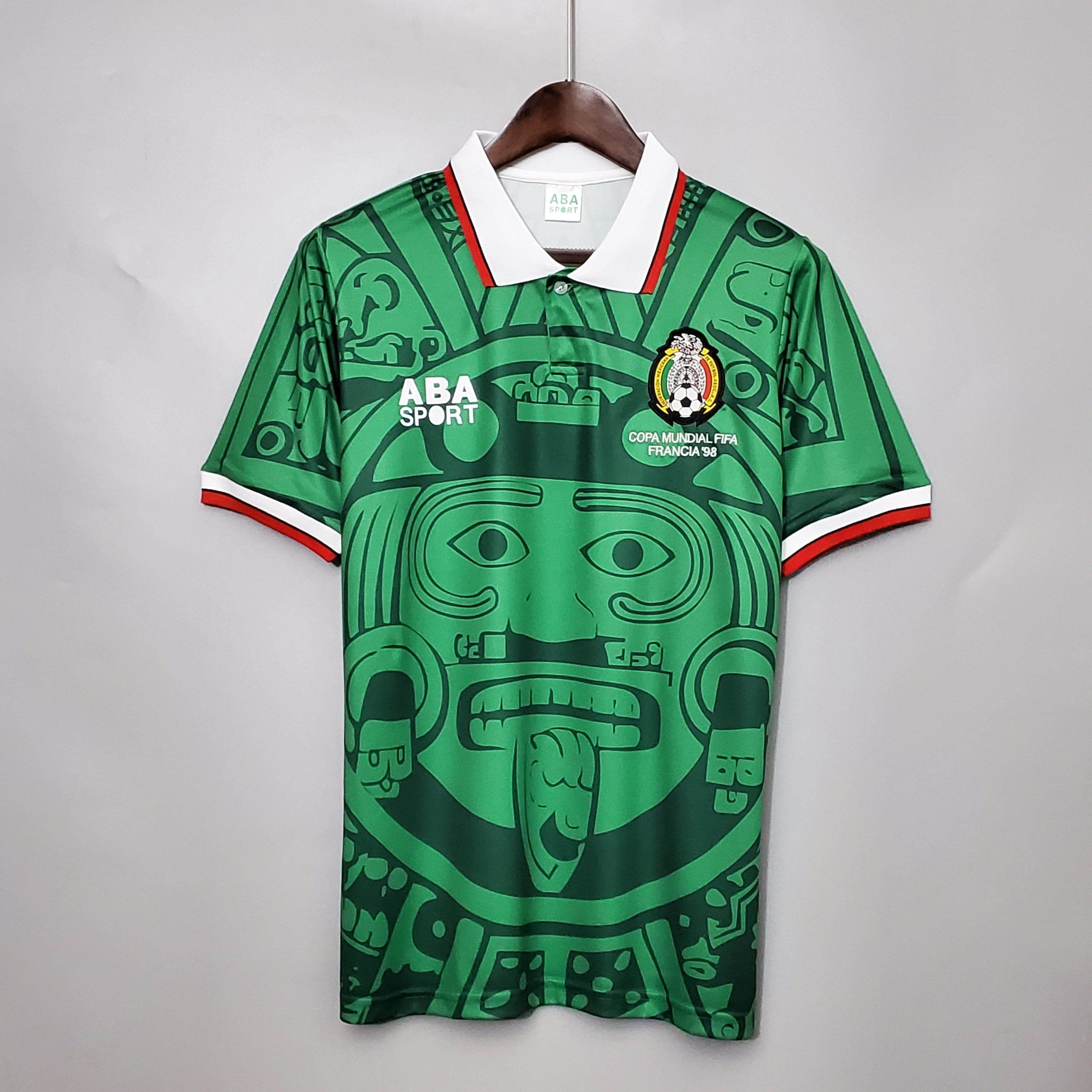 CAMISETA MEXICO I 98/99 HOMBRE (RETRO) - ZonaCamisetas