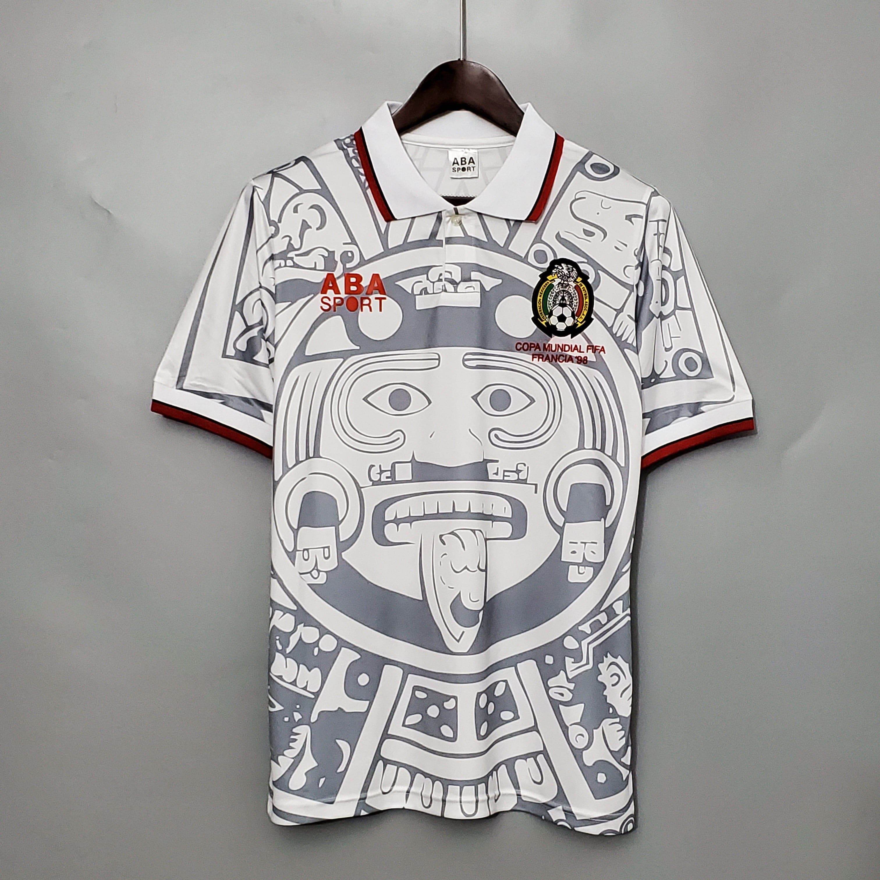 CAMISETA MEXICO II 98/99 HOMBRE (RETRO) - ZonaCamisetas
