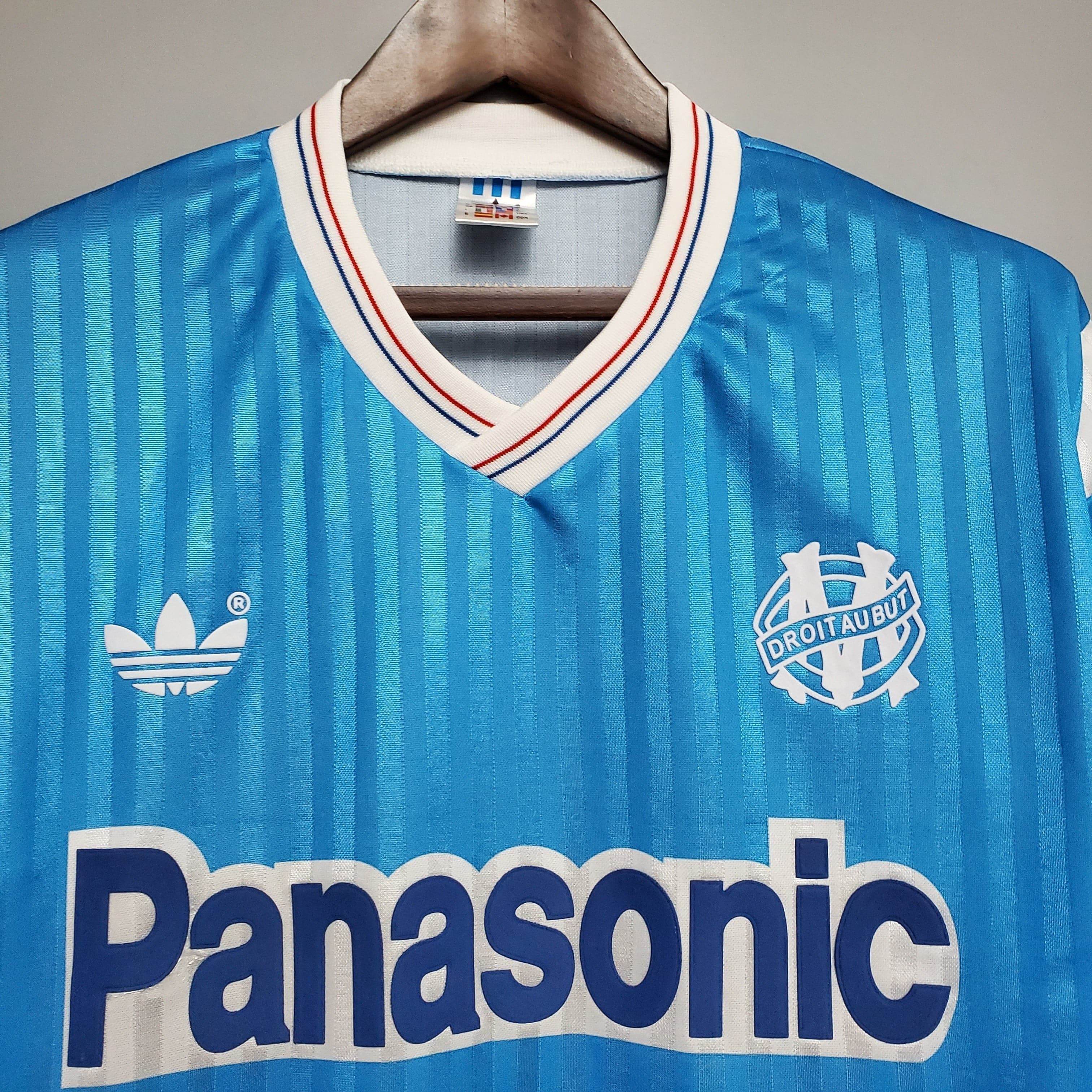 CAMISETA OLYMPIQUE MARSEILLE II 1990 HOMBRE (RETRO) - ZonaCamisetas