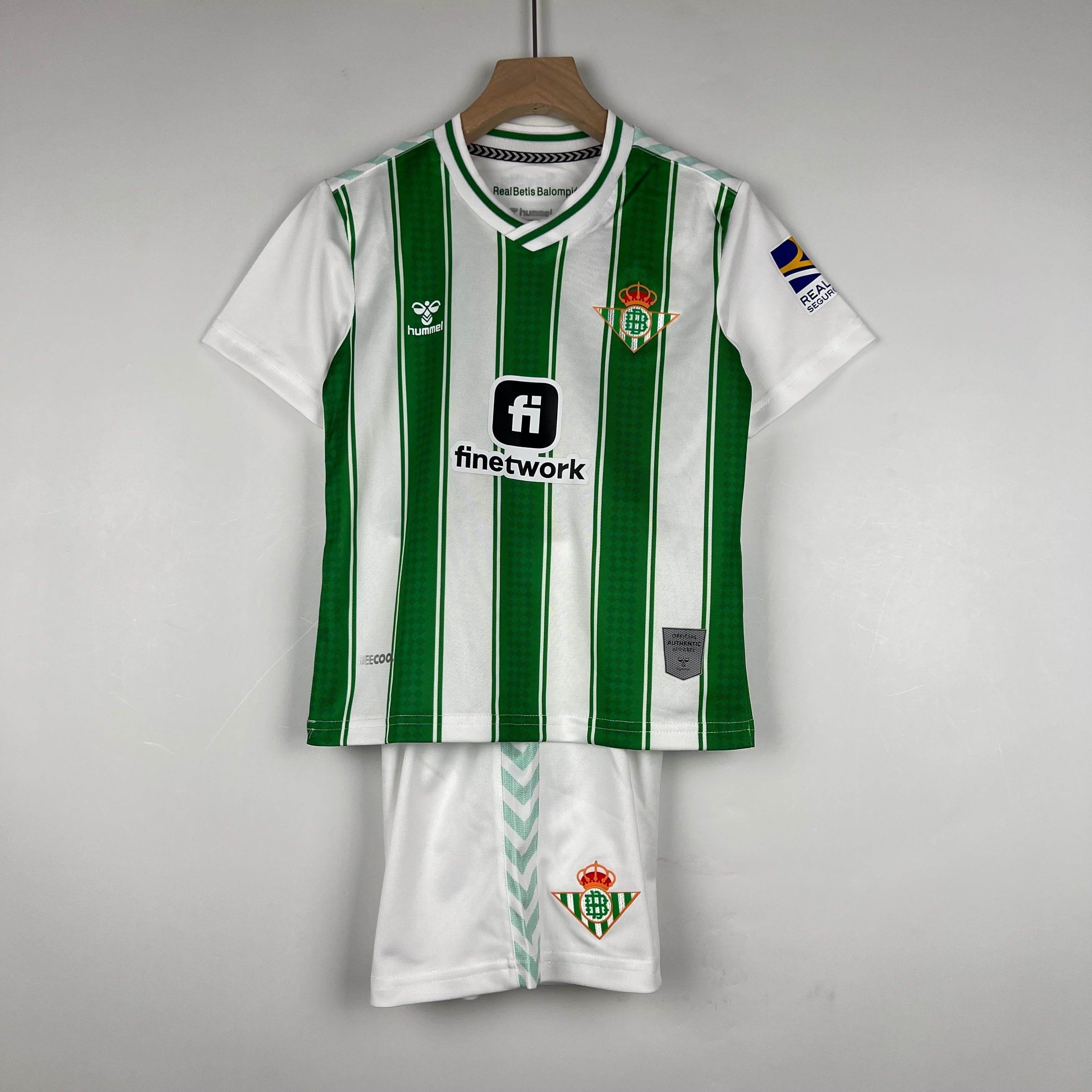 CAMISETA REAL BETIS I 23/24 CONJUNTO INFANTIL - ZonaCamisetas