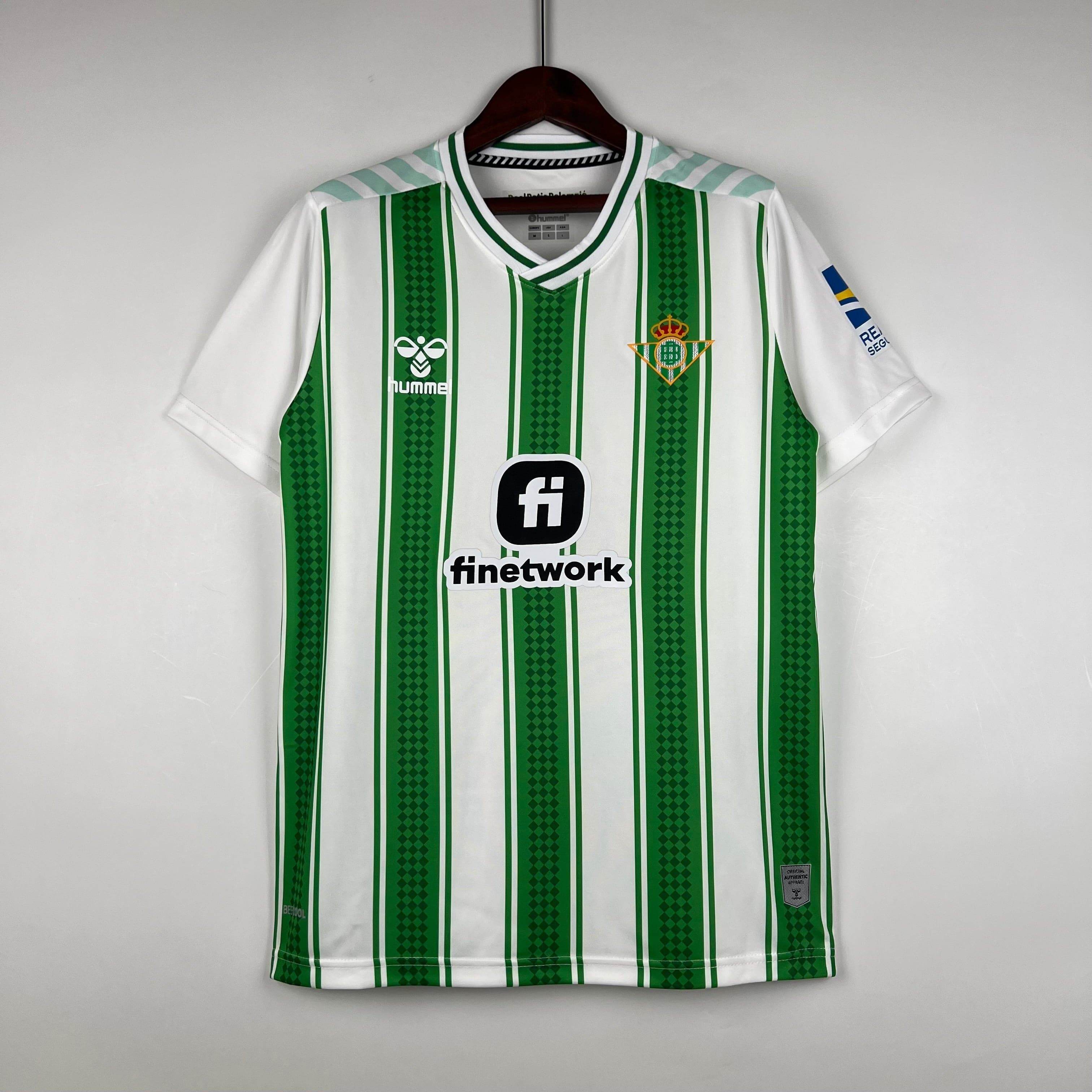 CAMISETA REAL BETIS I 23/24 HOMBRE (VERSIÓN FAN) - ZonaCamisetas