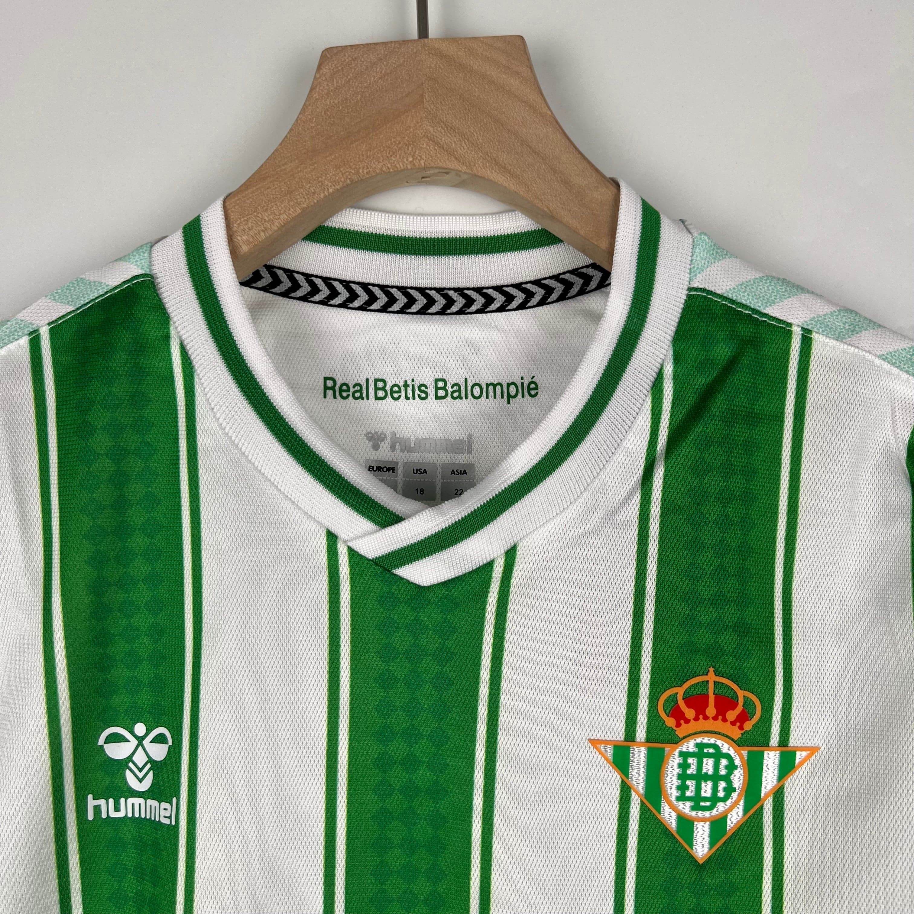 CAMISETA REAL BETIS I 23/24 CONJUNTO INFANTIL - ZonaCamisetas