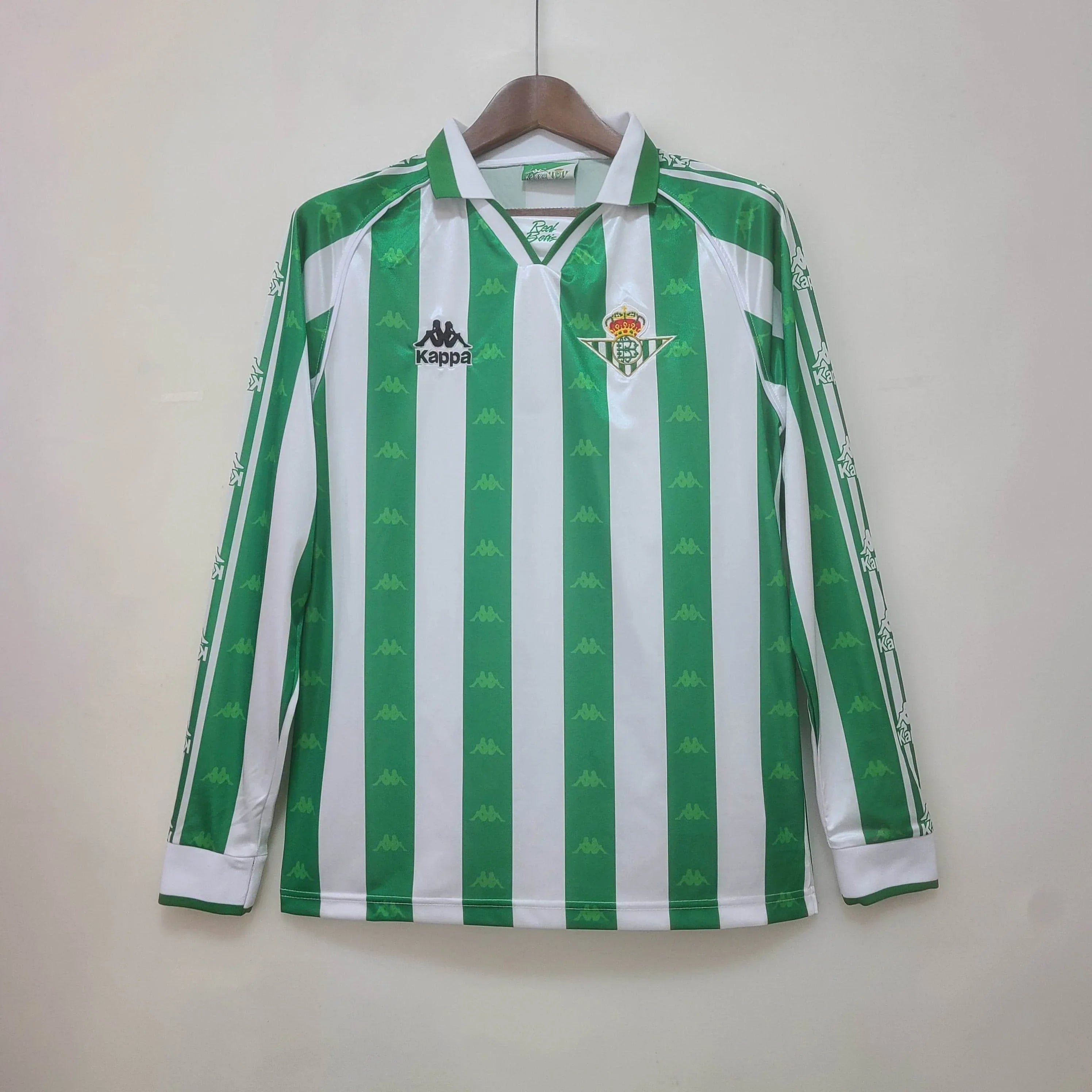 CAMISETA REAL BETIS I 95/97 HOMBRE (RETRO) MANGA LARGA - ZonaCamisetas