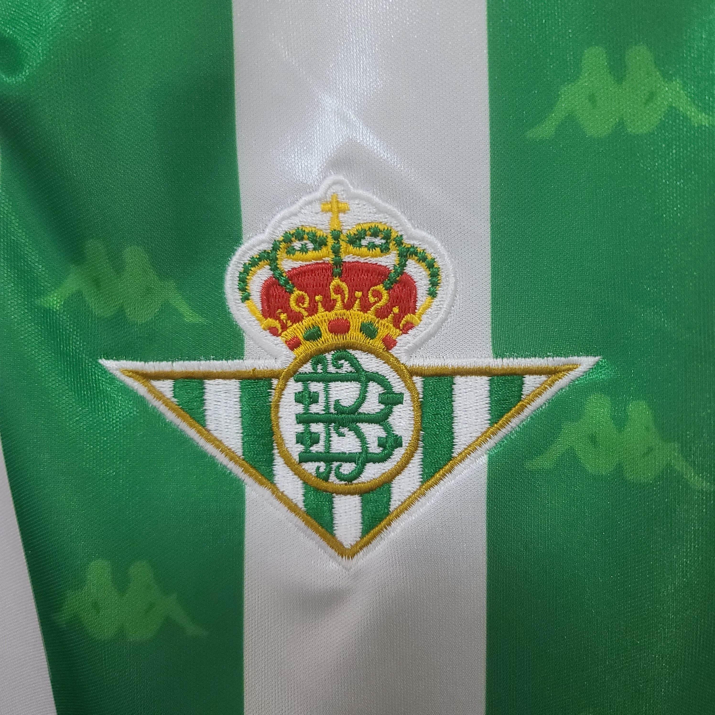 CAMISETA REAL BETIS I 95/97 HOMBRE (RETRO) MANGA LARGA - ZonaCamisetas
