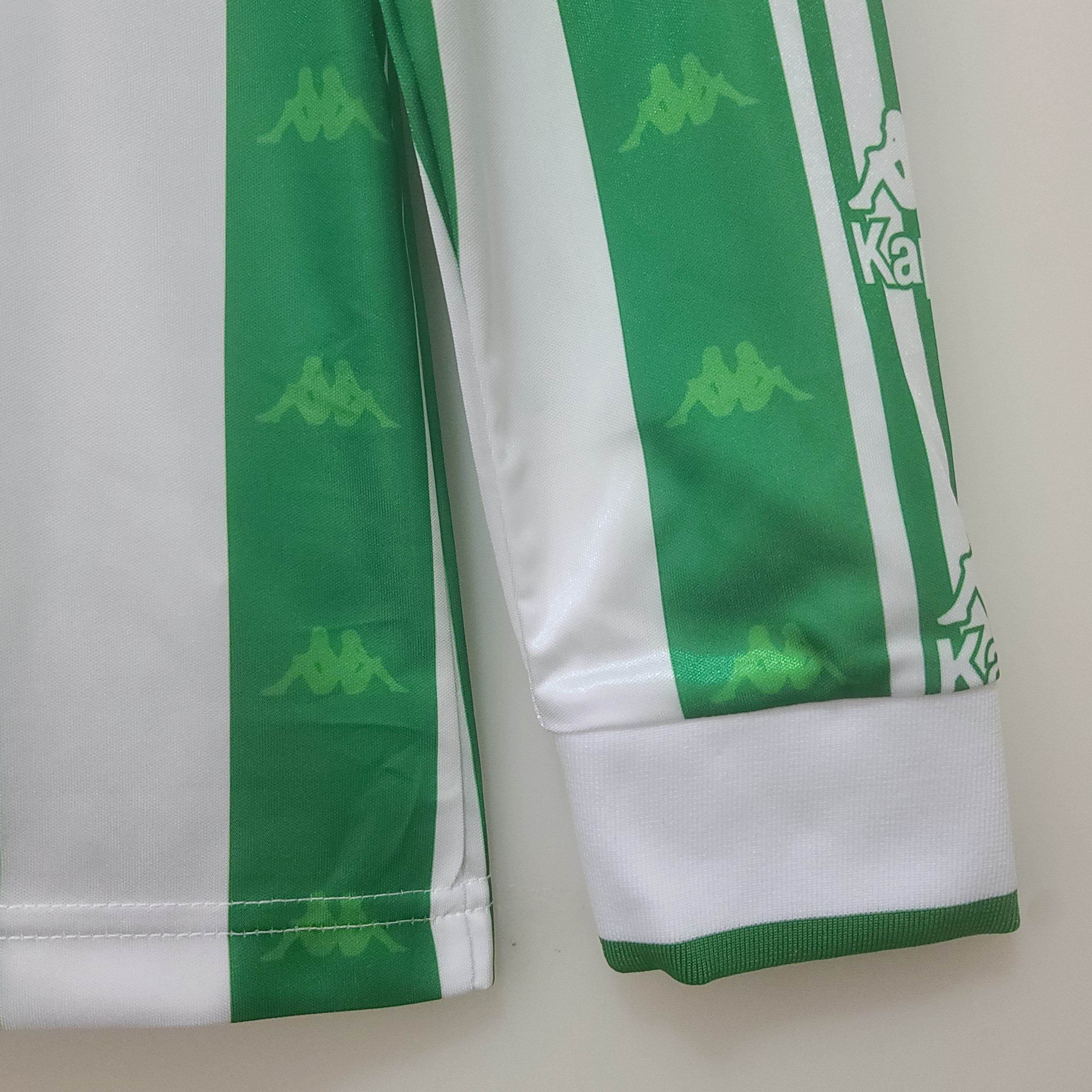 CAMISETA REAL BETIS I 95/97 HOMBRE (RETRO) MANGA LARGA - ZonaCamisetas