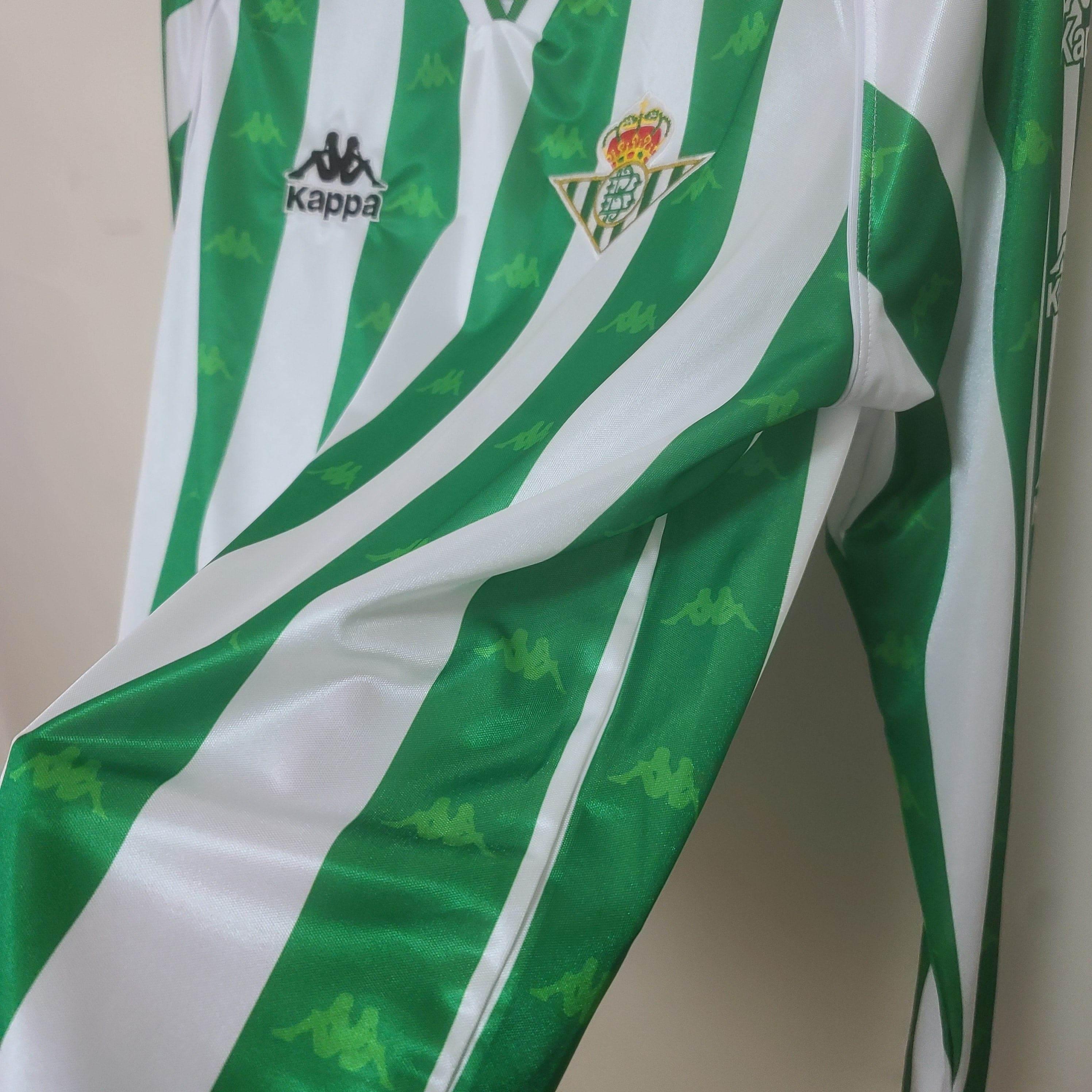 CAMISETA REAL BETIS I 95/97 HOMBRE (RETRO) MANGA LARGA - ZonaCamisetas
