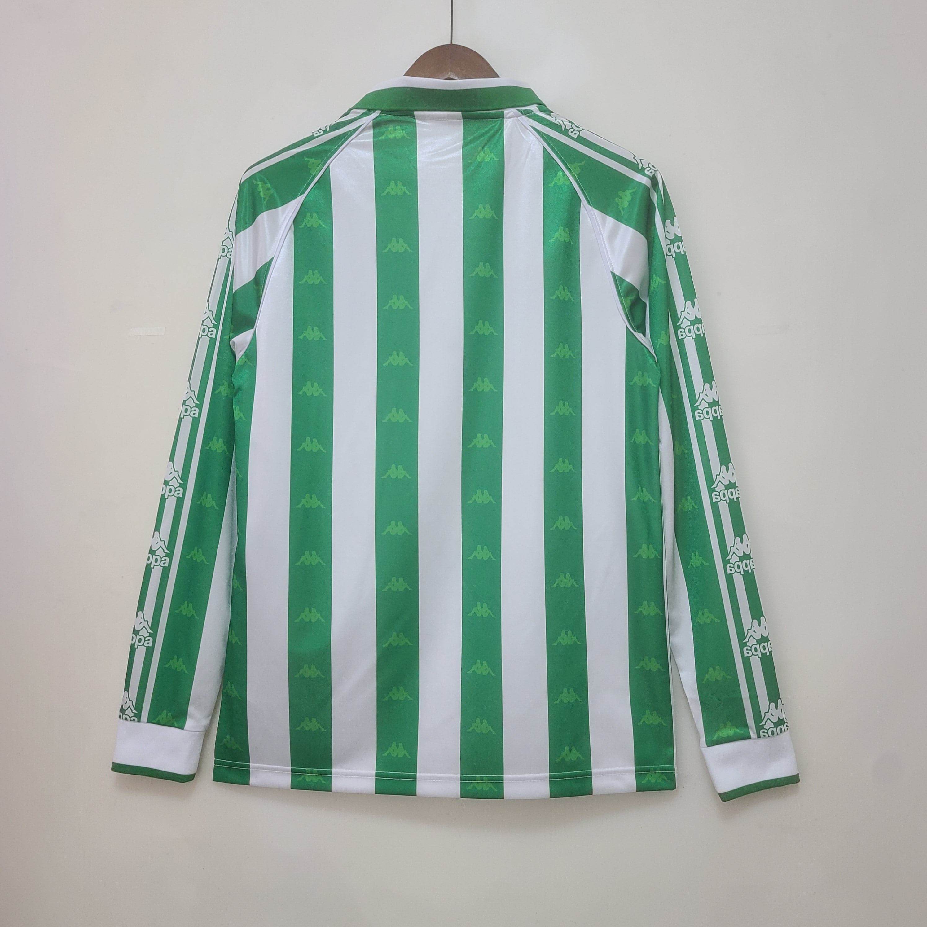 CAMISETA REAL BETIS I 95/97 HOMBRE (RETRO) MANGA LARGA - ZonaCamisetas