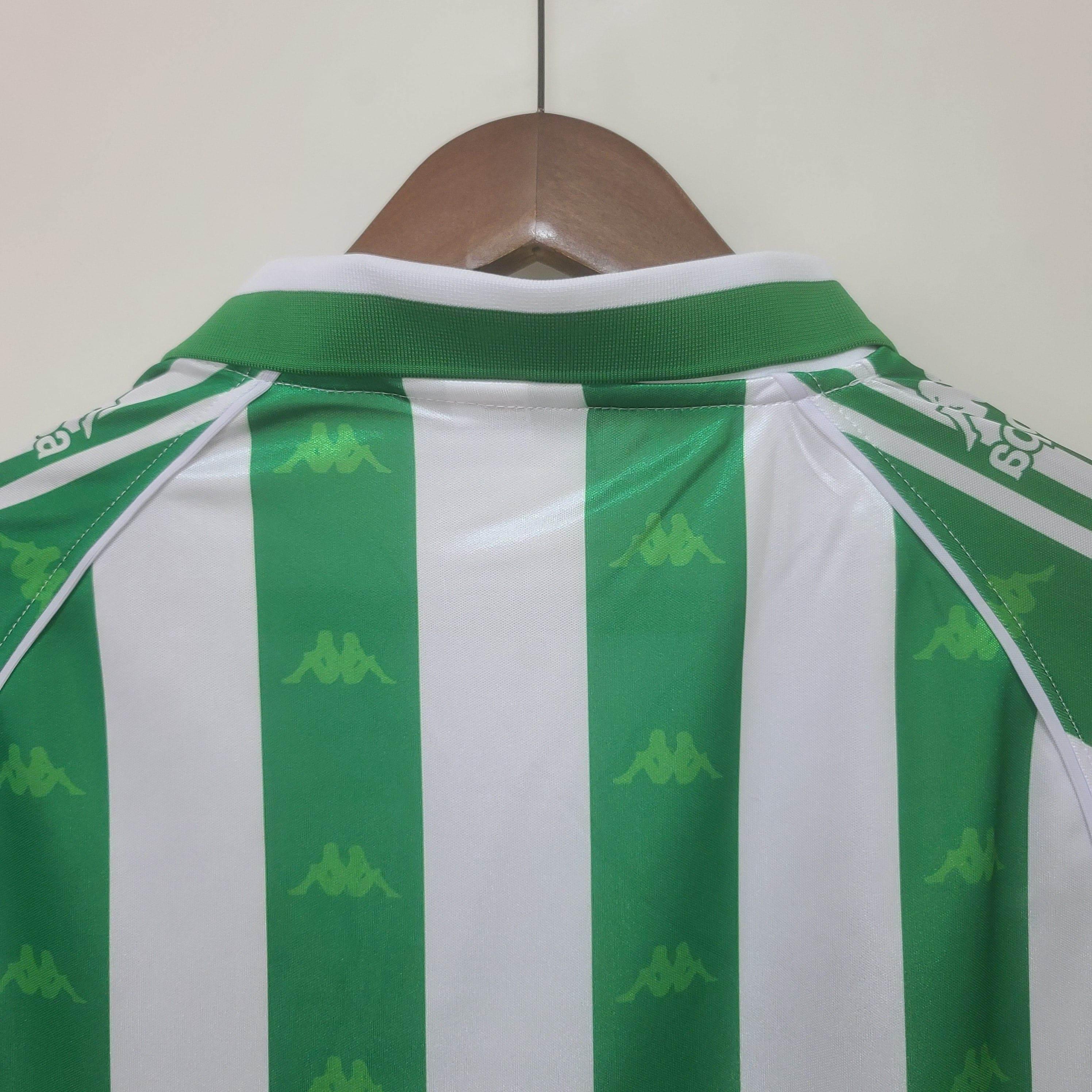 CAMISETA REAL BETIS I 95/97 HOMBRE (RETRO) MANGA LARGA - ZonaCamisetas