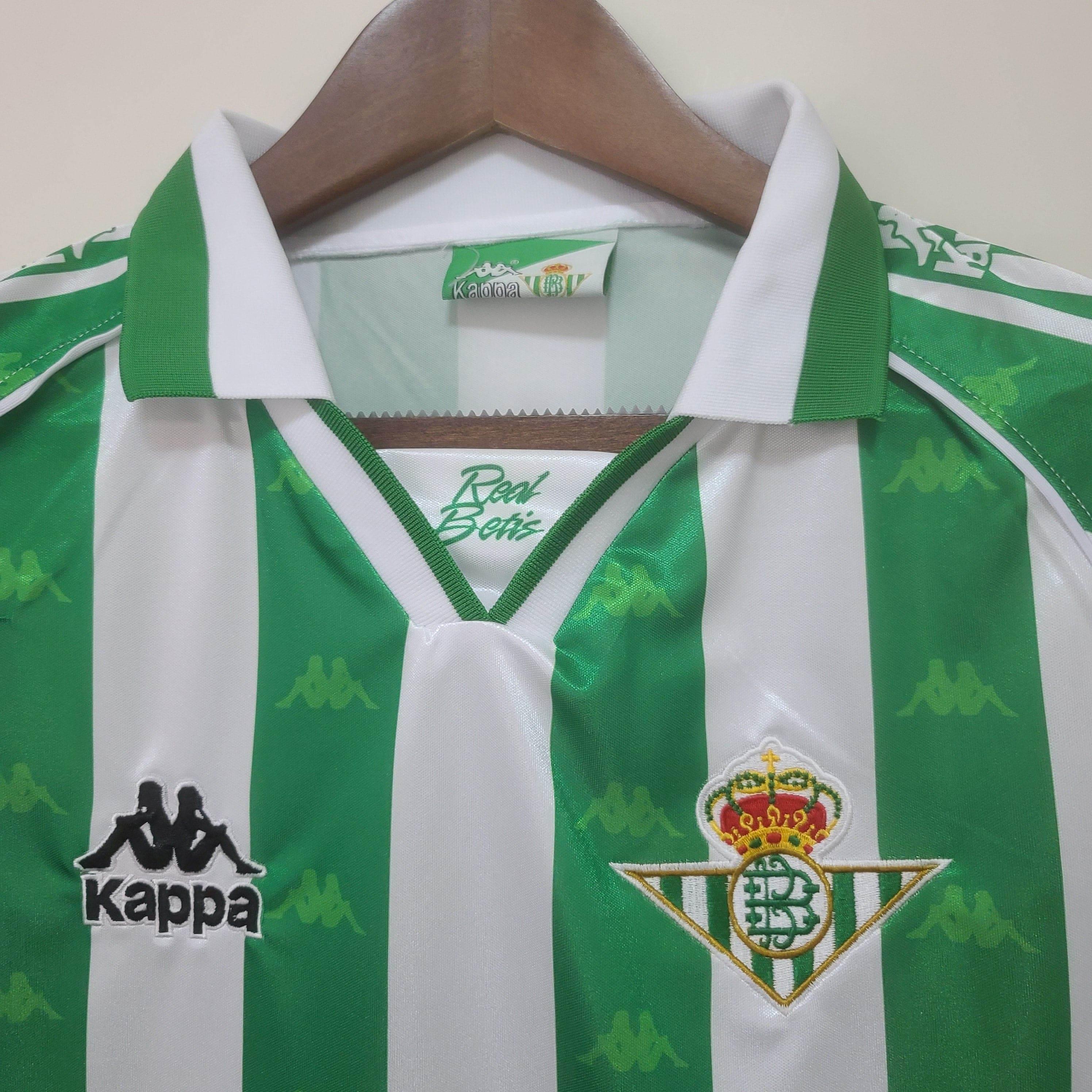 CAMISETA REAL BETIS I 95/97 HOMBRE (RETRO) MANGA LARGA - ZonaCamisetas