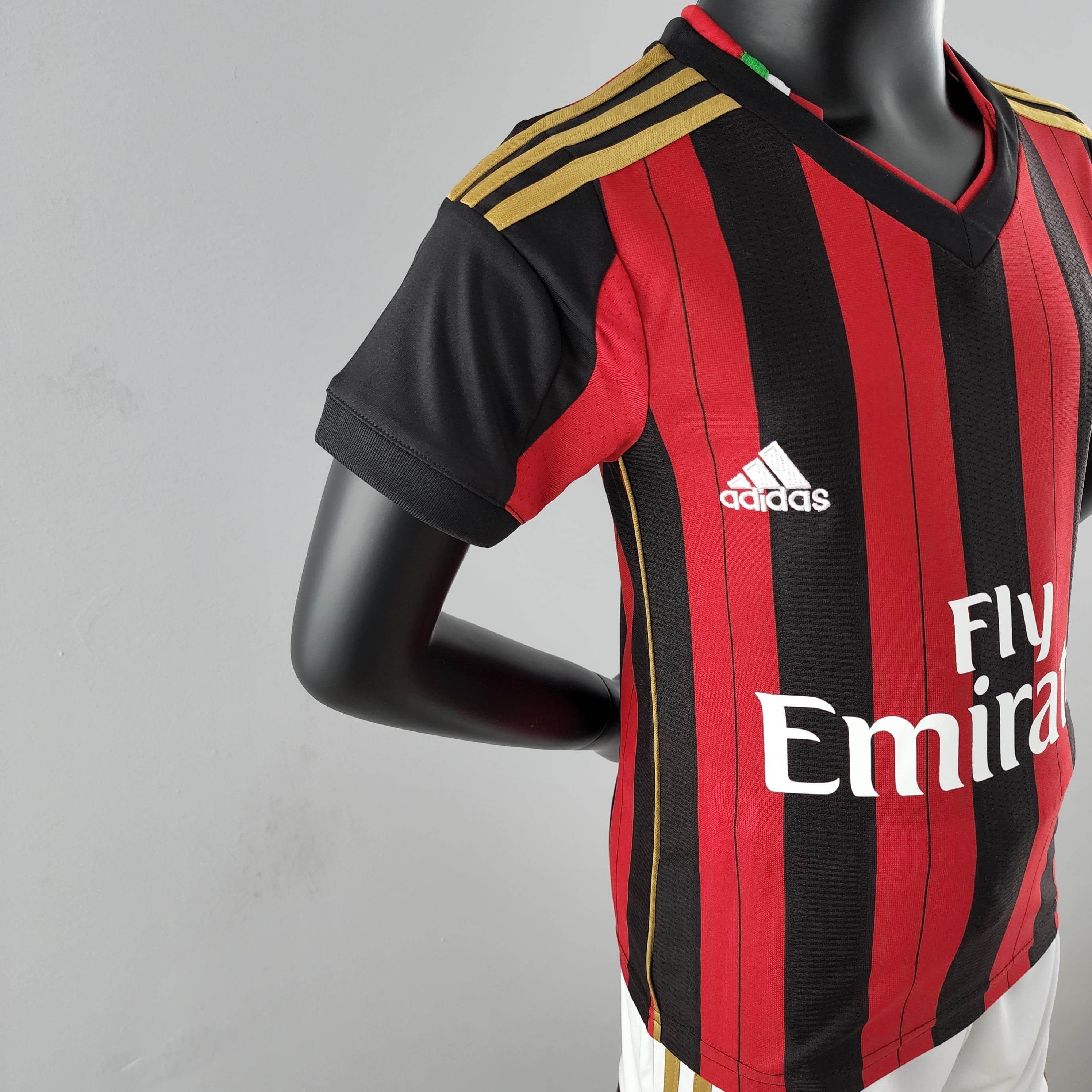 CAMISETA AC MILAN I 14/15 CONJUNTO INFANTIL - ZonaCamisetas