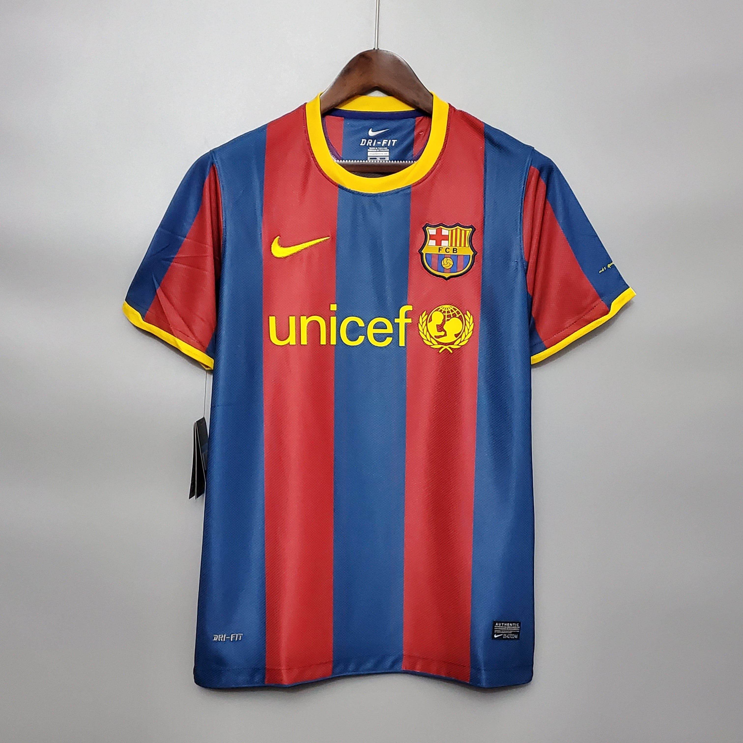 CAMISETA BARCELONA I 10/11 HOMBRE (RETRO) - ZonaCamisetas