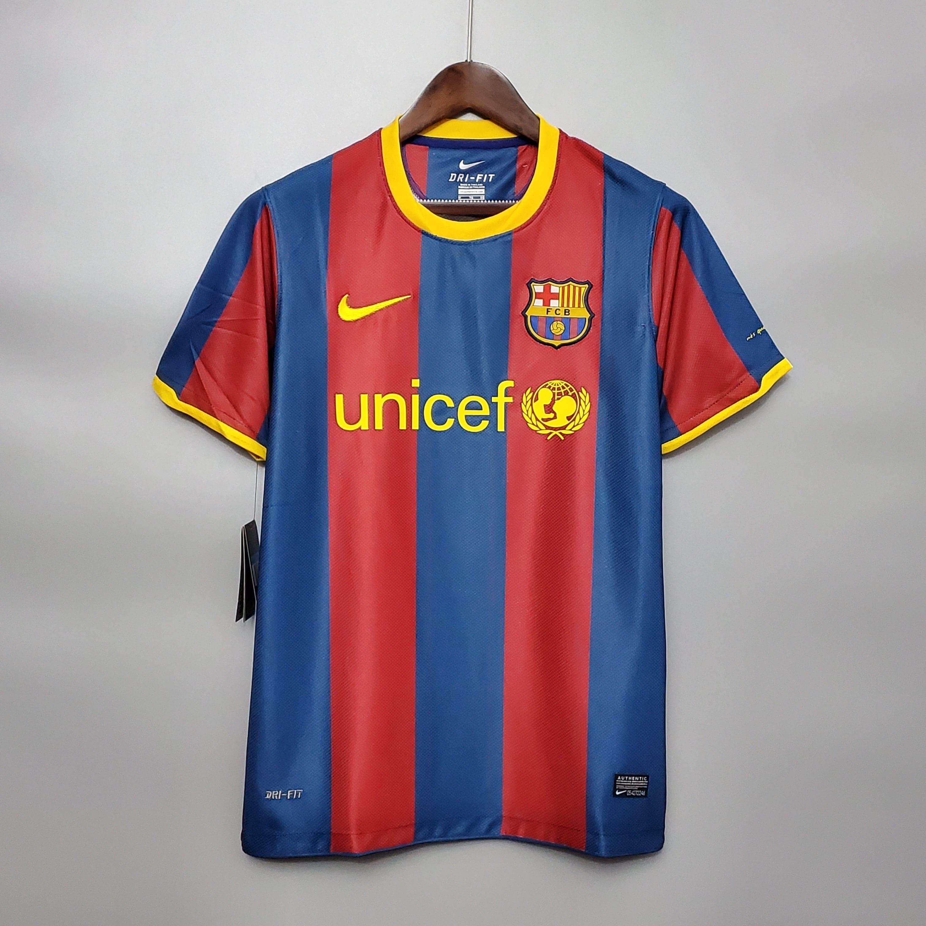 CAMISETA BARCELONA I 10/11 HOMBRE (RETRO) - ZonaCamisetas