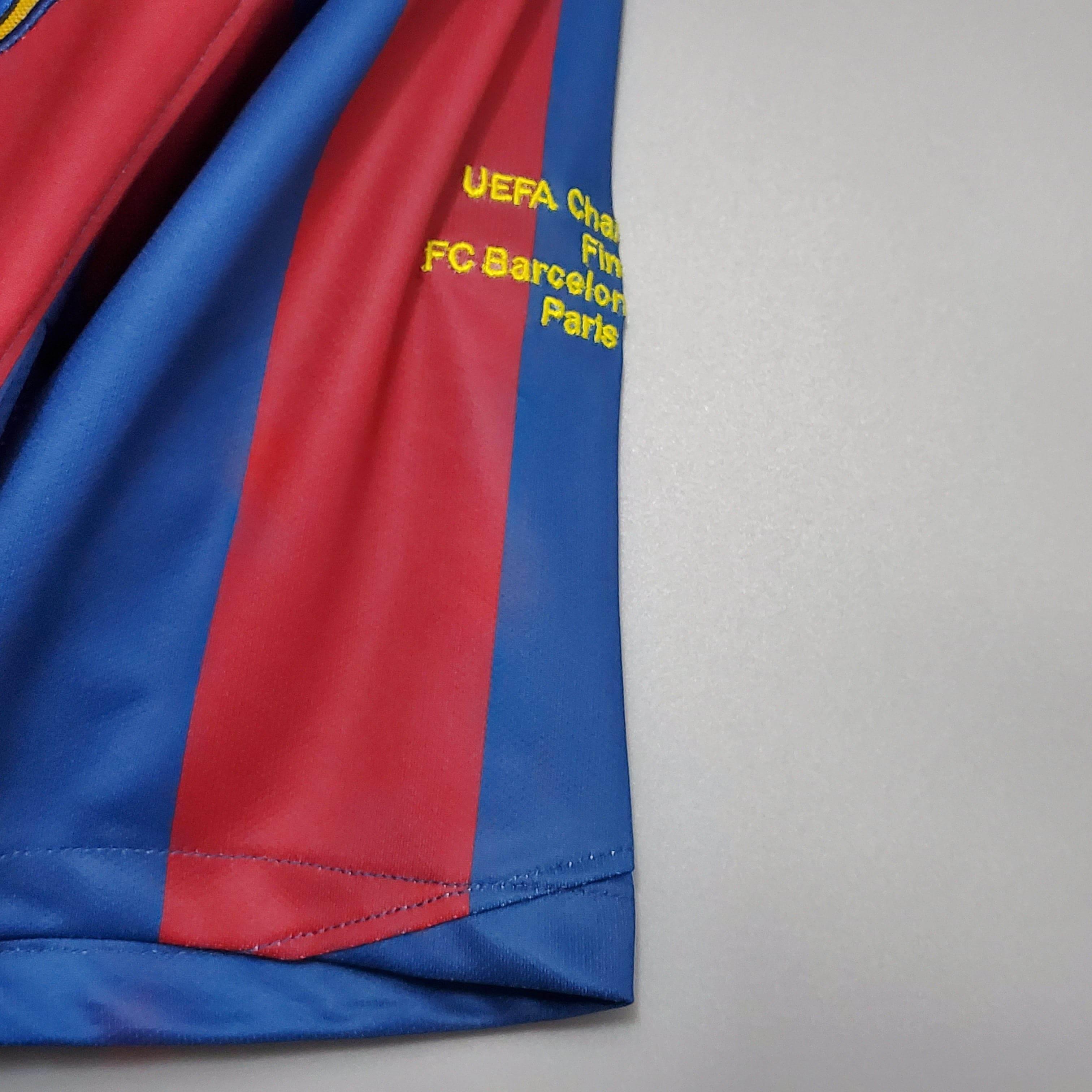 CAMISETA BARCELONA I 2006 UEFA HOMBRE (RETRO) - ZonaCamisetas