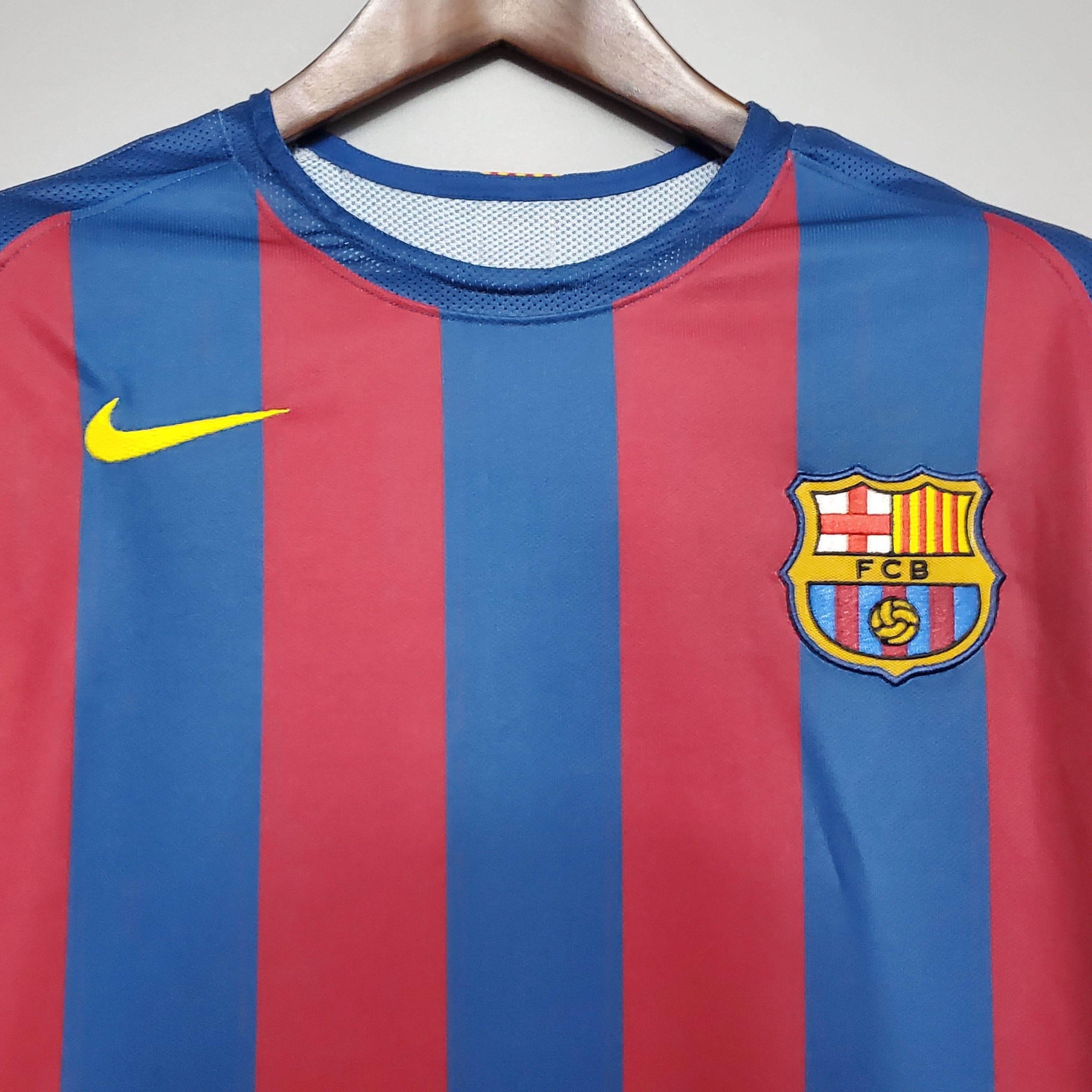 CAMISETA BARCELONA I 2006 UEFA HOMBRE (RETRO) - ZonaCamisetas