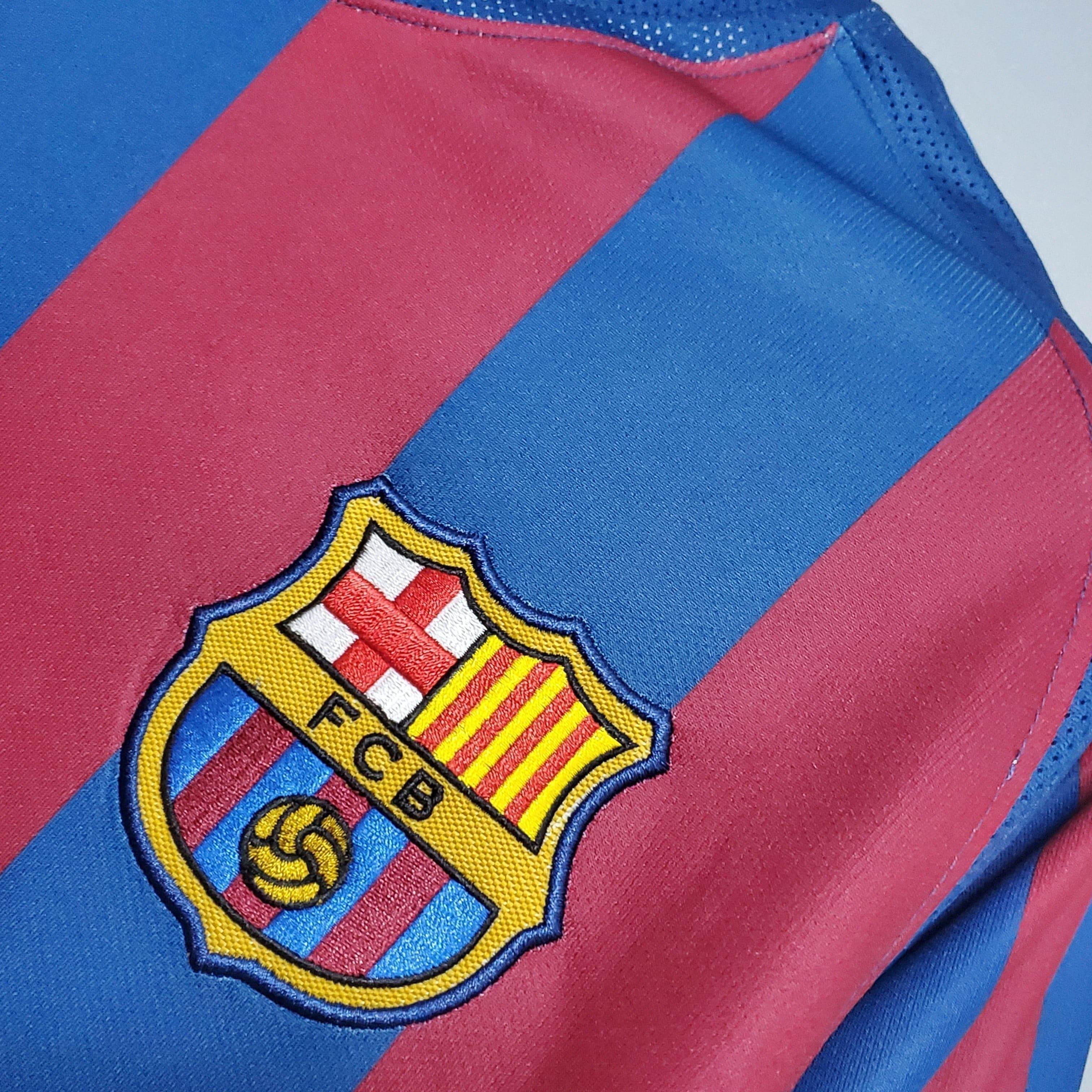 CAMISETA BARCELONA I 2006 UEFA HOMBRE (RETRO) - ZonaCamisetas