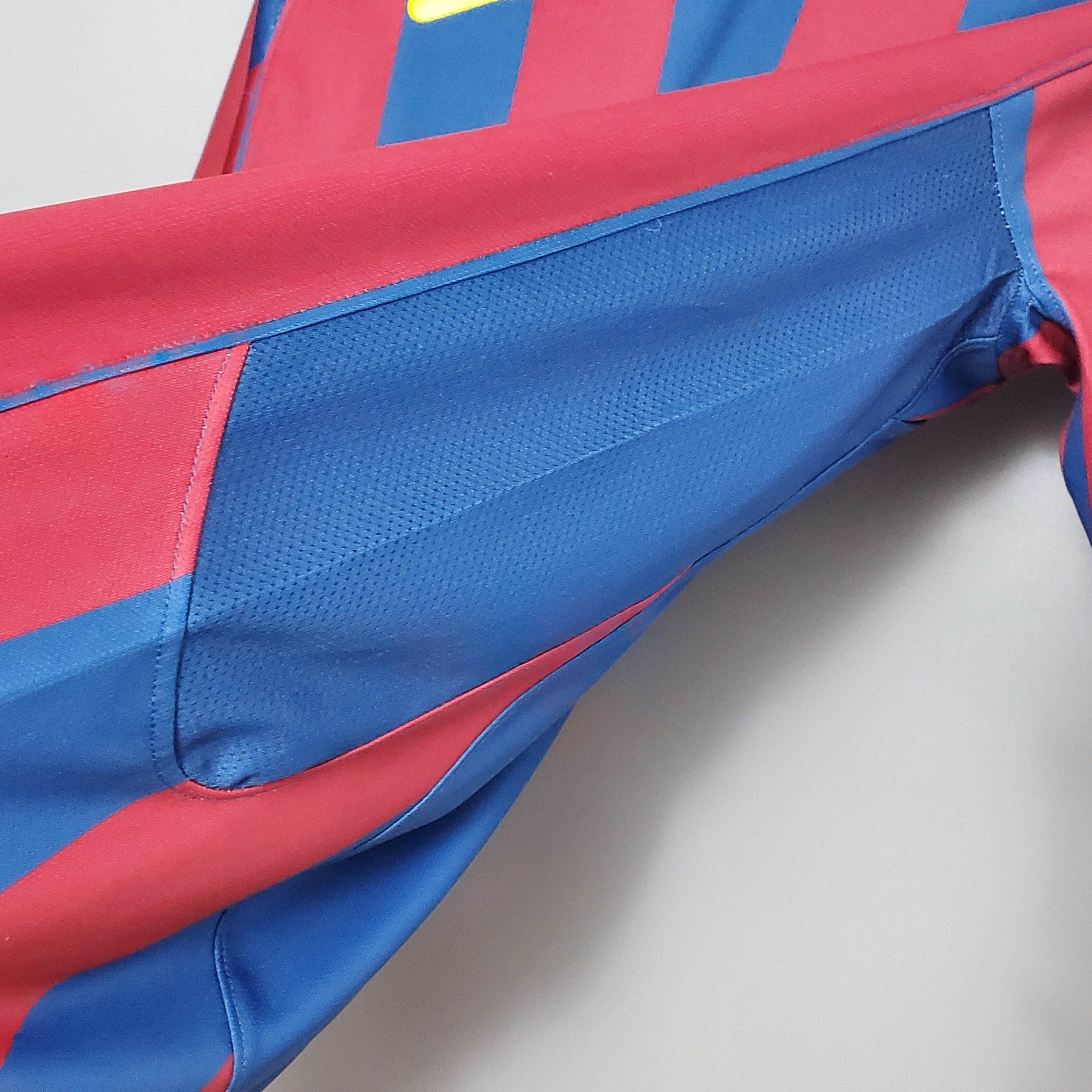 CAMISETA BARCELONA I 2006 UEFA HOMBRE (RETRO) - ZonaCamisetas