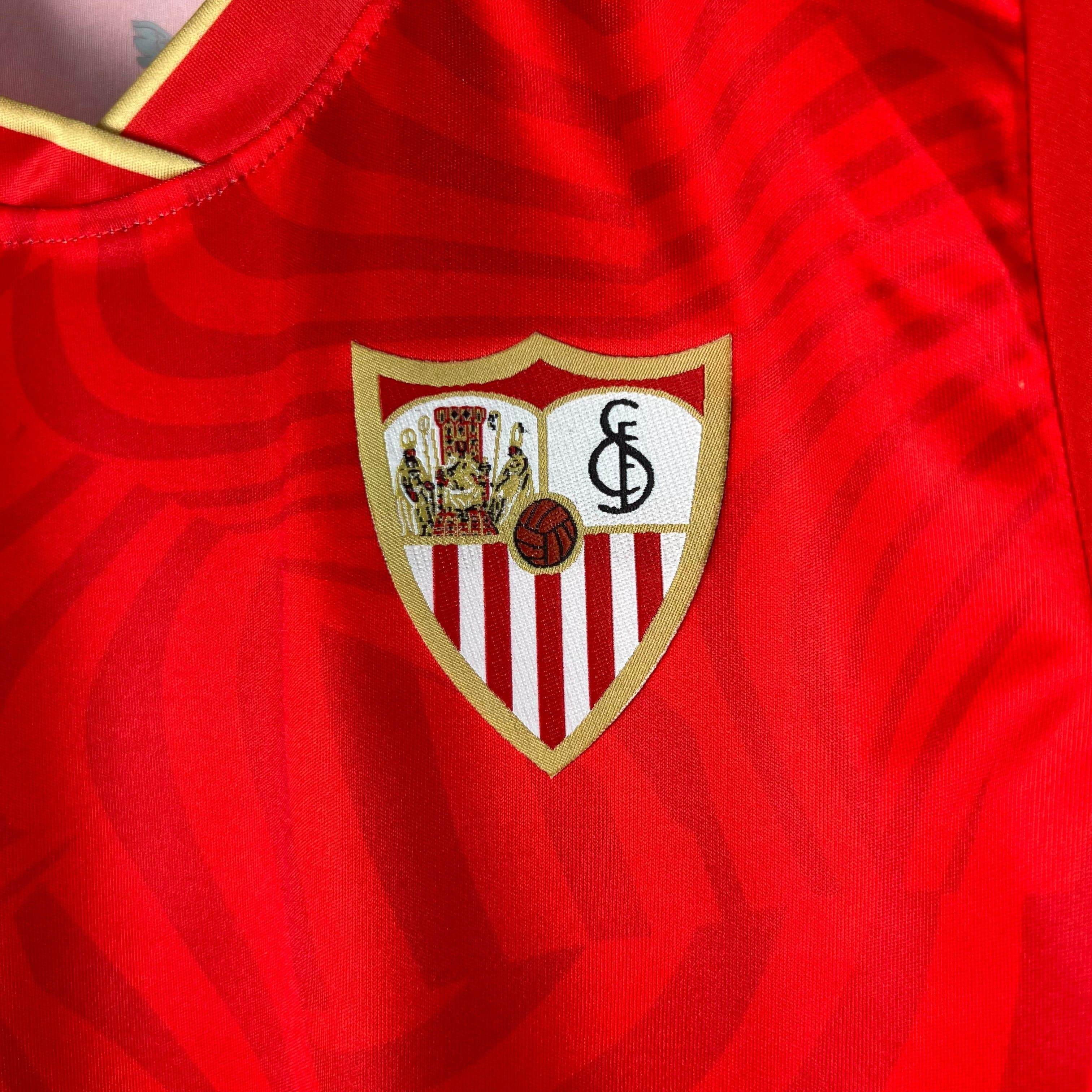 CAMISETA SEVILLA I 23/24 CONJUNTO INFANTIL - ZonaCamisetas