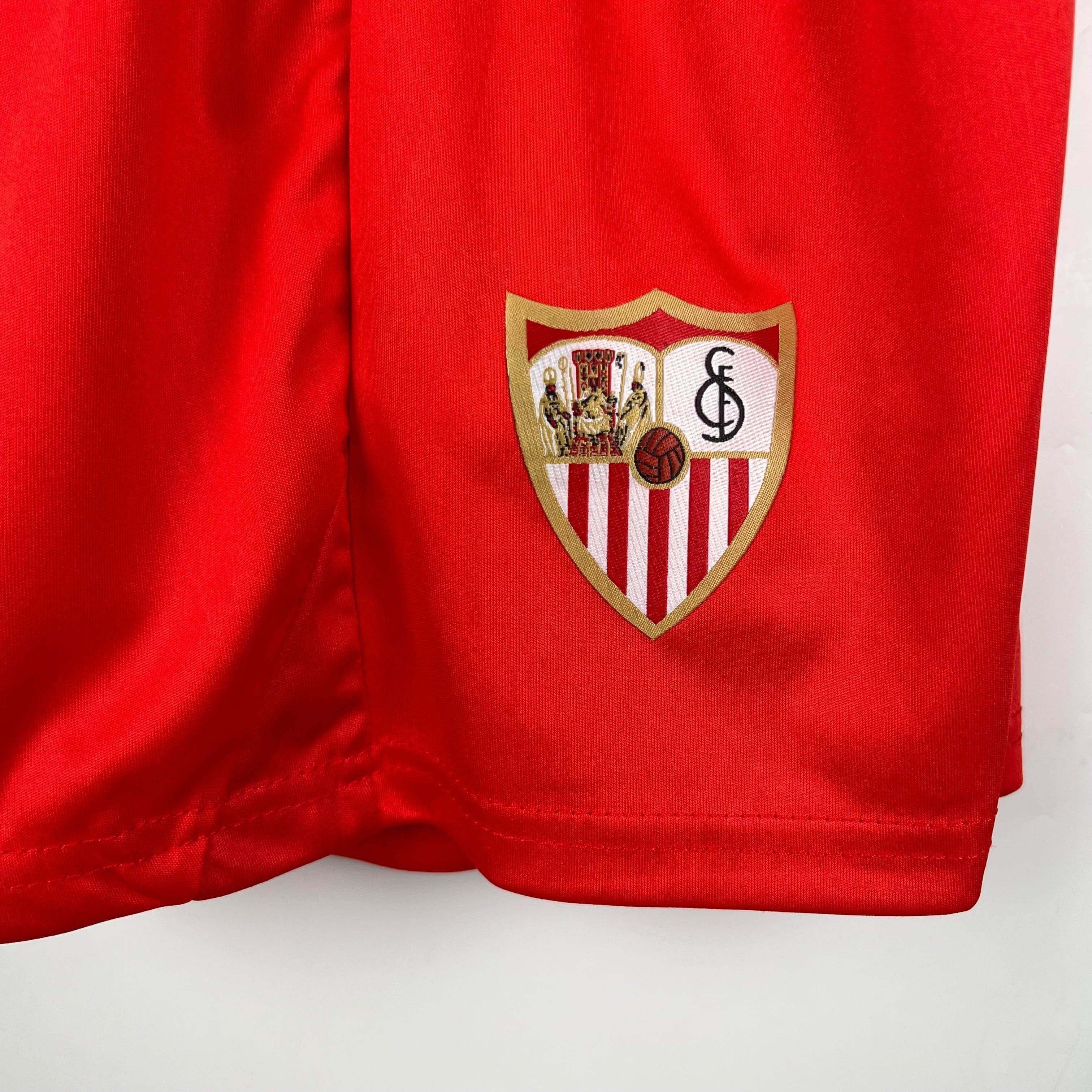 CAMISETA SEVILLA I 23/24 CONJUNTO INFANTIL - ZonaCamisetas