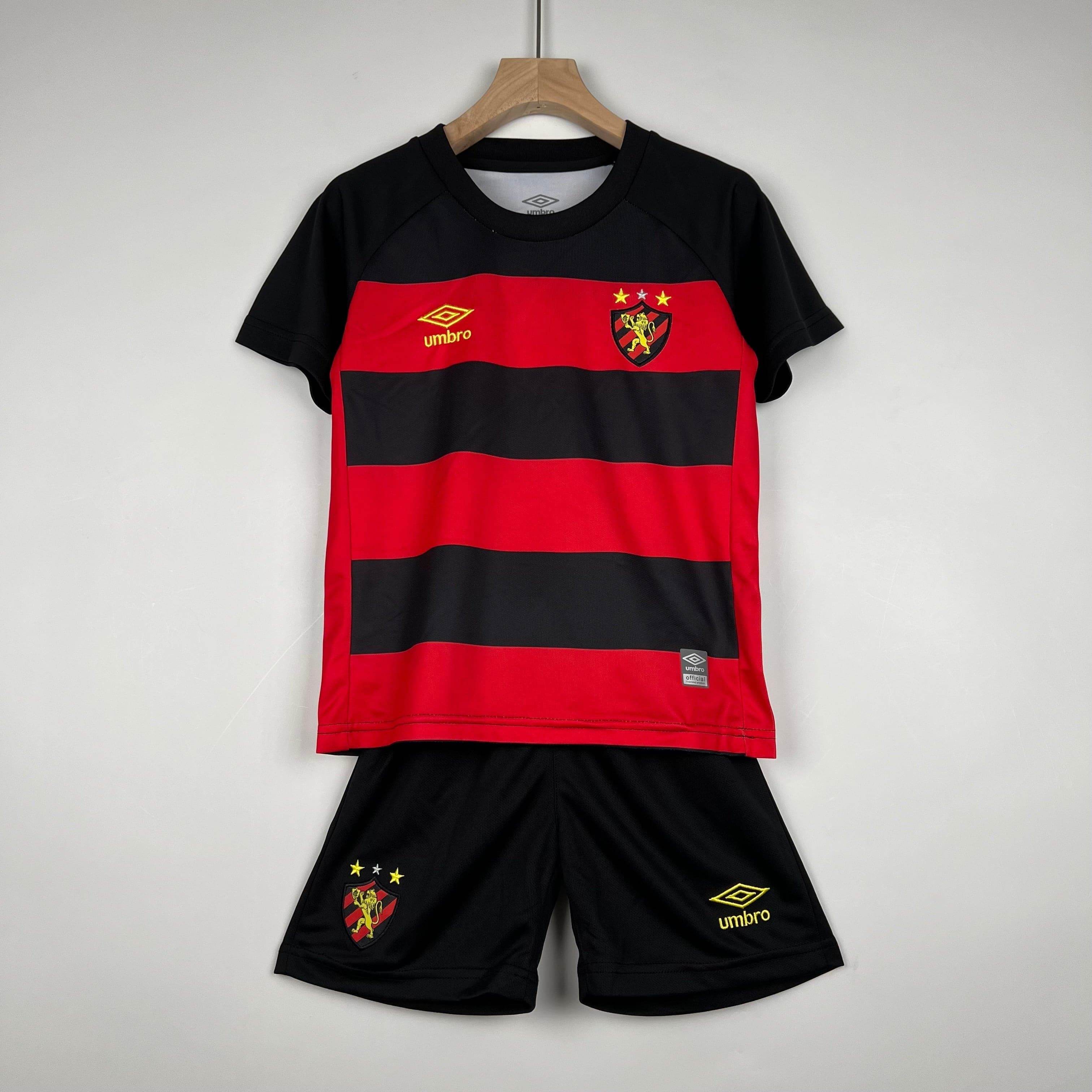 CAMISETA SPORT RECIFE I 23/24 CONJUNTO INFANTIL - ZonaCamisetas