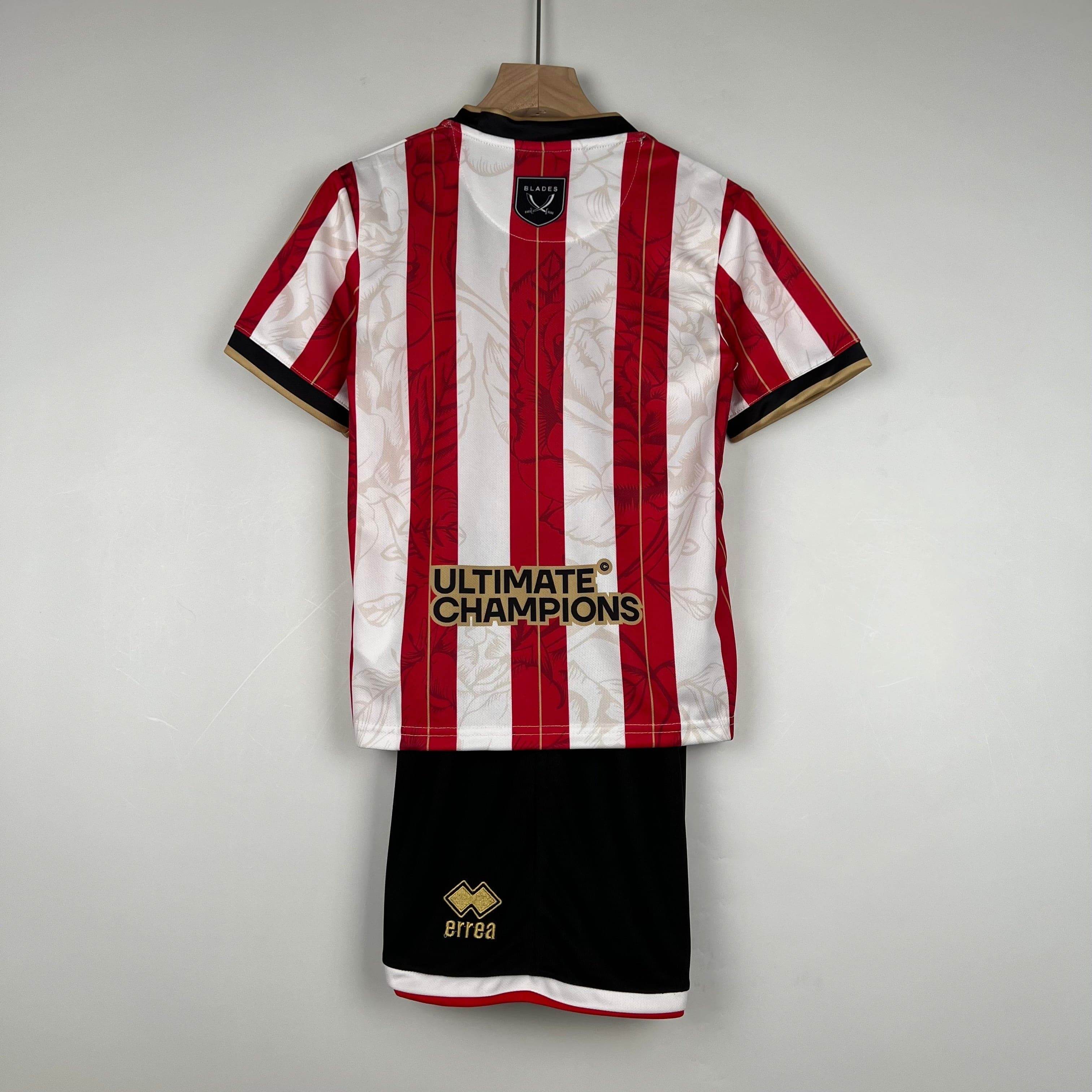 CAMISETA SHEFFIELD EDICIÓN ESPECIAL I 23/24 CONJUNTO INFANTIL - ZonaCamisetas