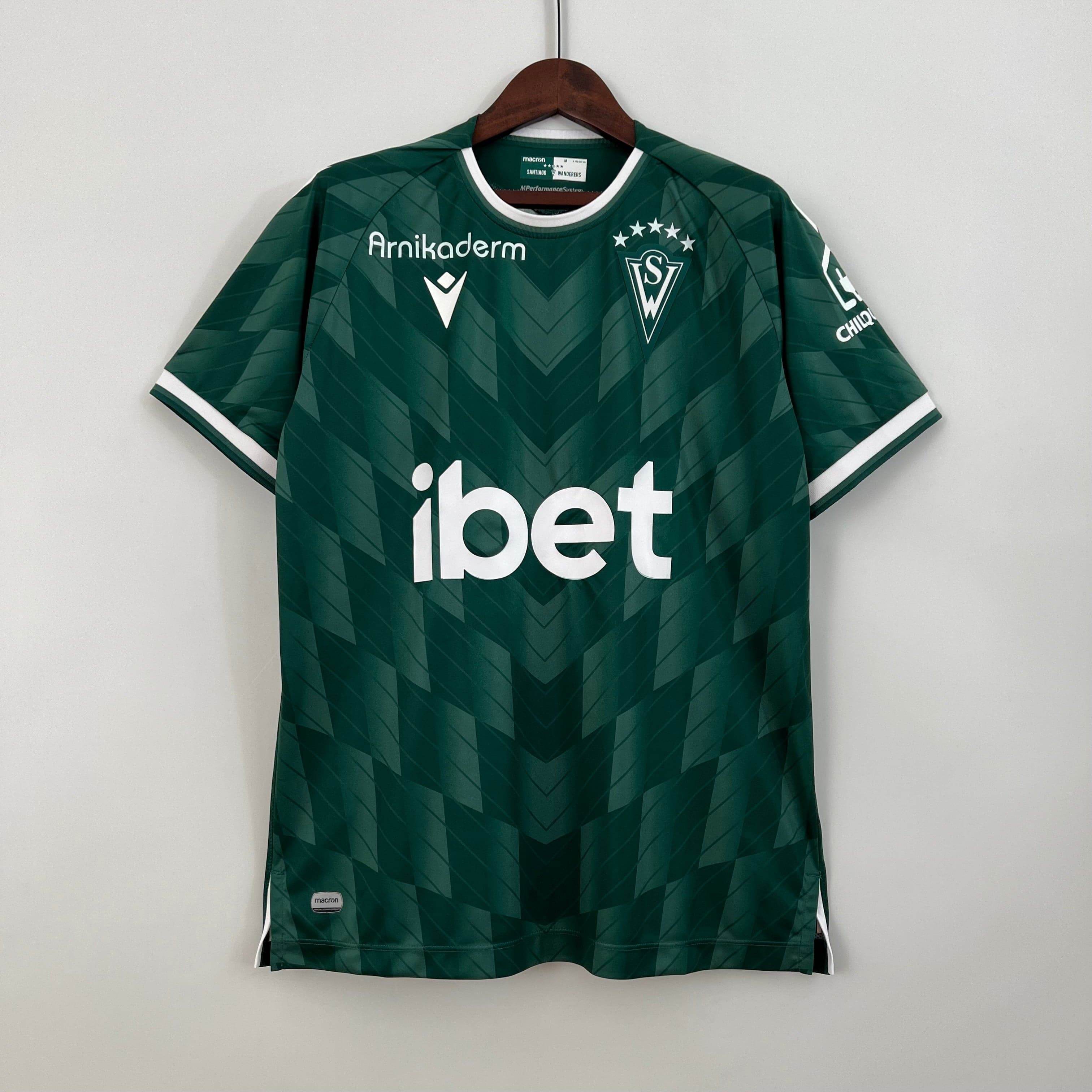 CAMISETA SANTIAGO WANDERERS I 23/24 HOMBRE (VERSIÓN FAN) - ZonaCamisetas