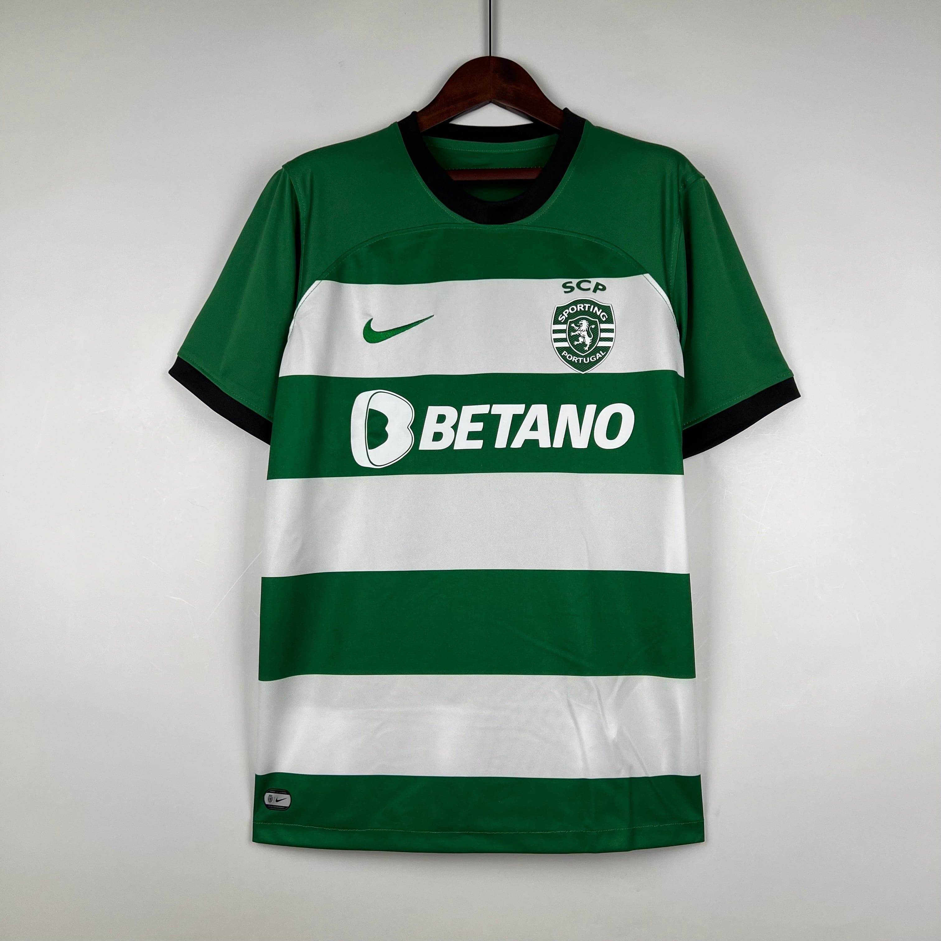 CAMISETA SPORTING LISBOA I 23/24 HOMBRE (VERSIÓN FAN) - ZonaCamisetas