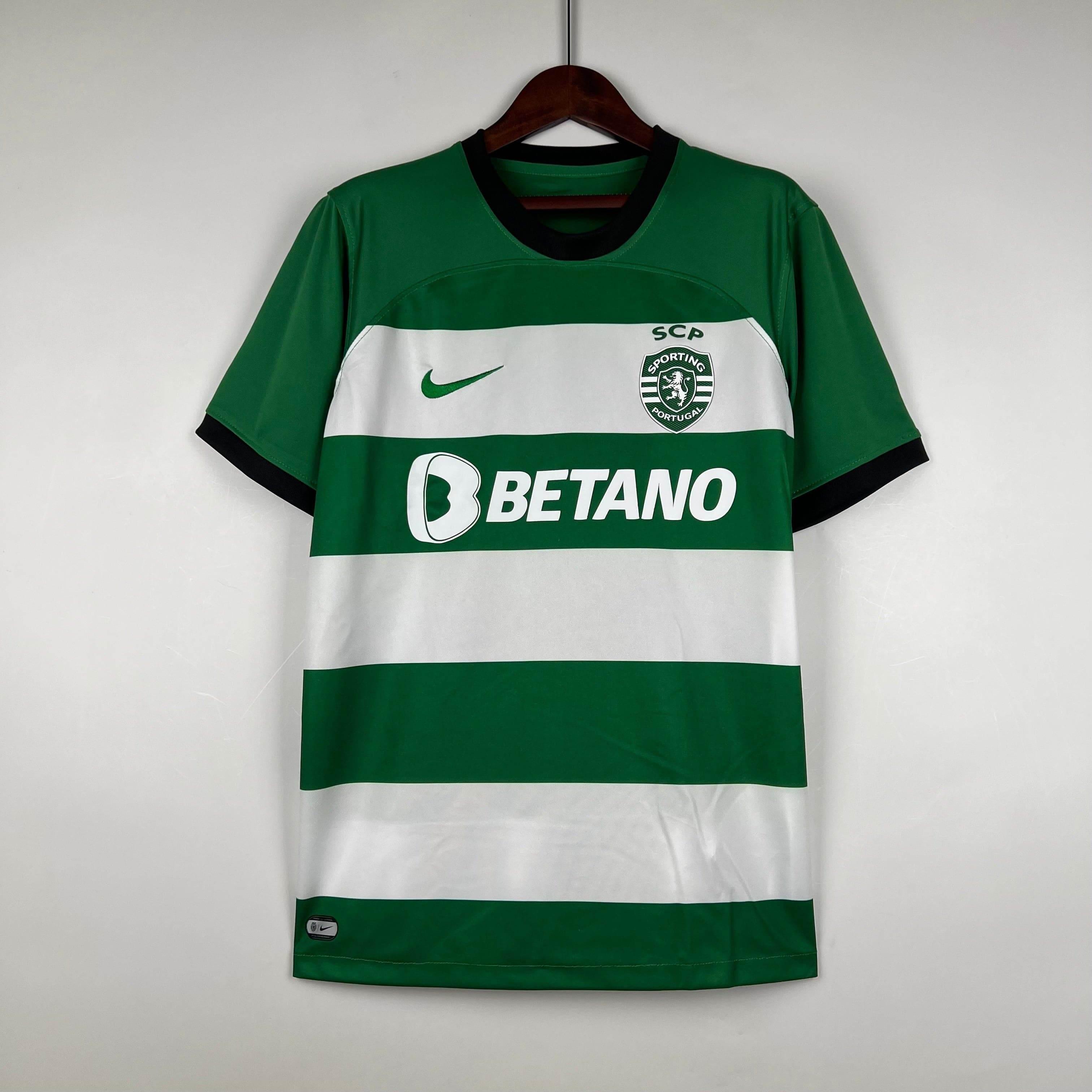 CAMISETA SPORTING LISBOA I 23/24 HOMBRE (VERSIÓN FAN) - ZonaCamisetas