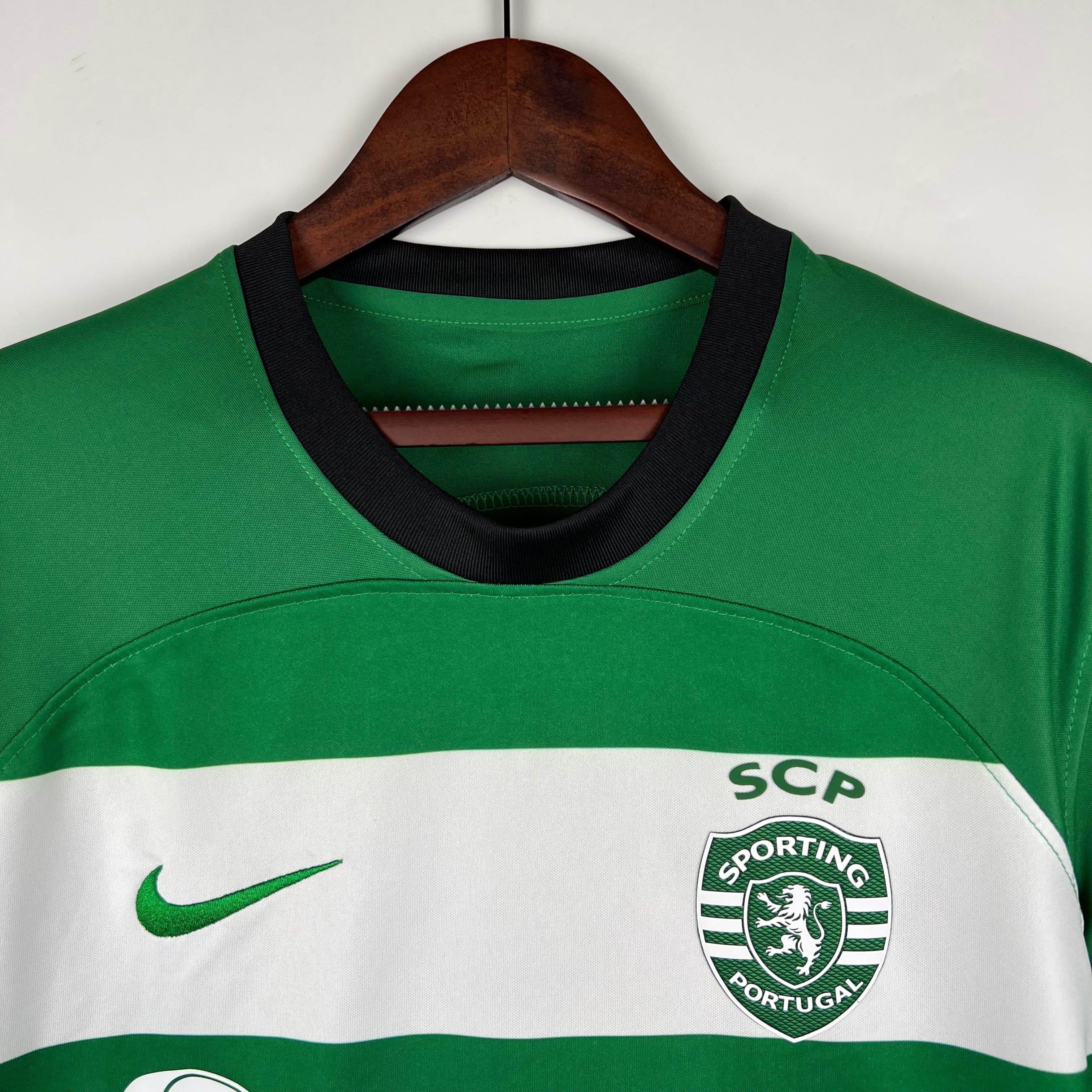 CAMISETA SPORTING LISBOA I 23/24 HOMBRE (VERSIÓN FAN) - ZonaCamisetas