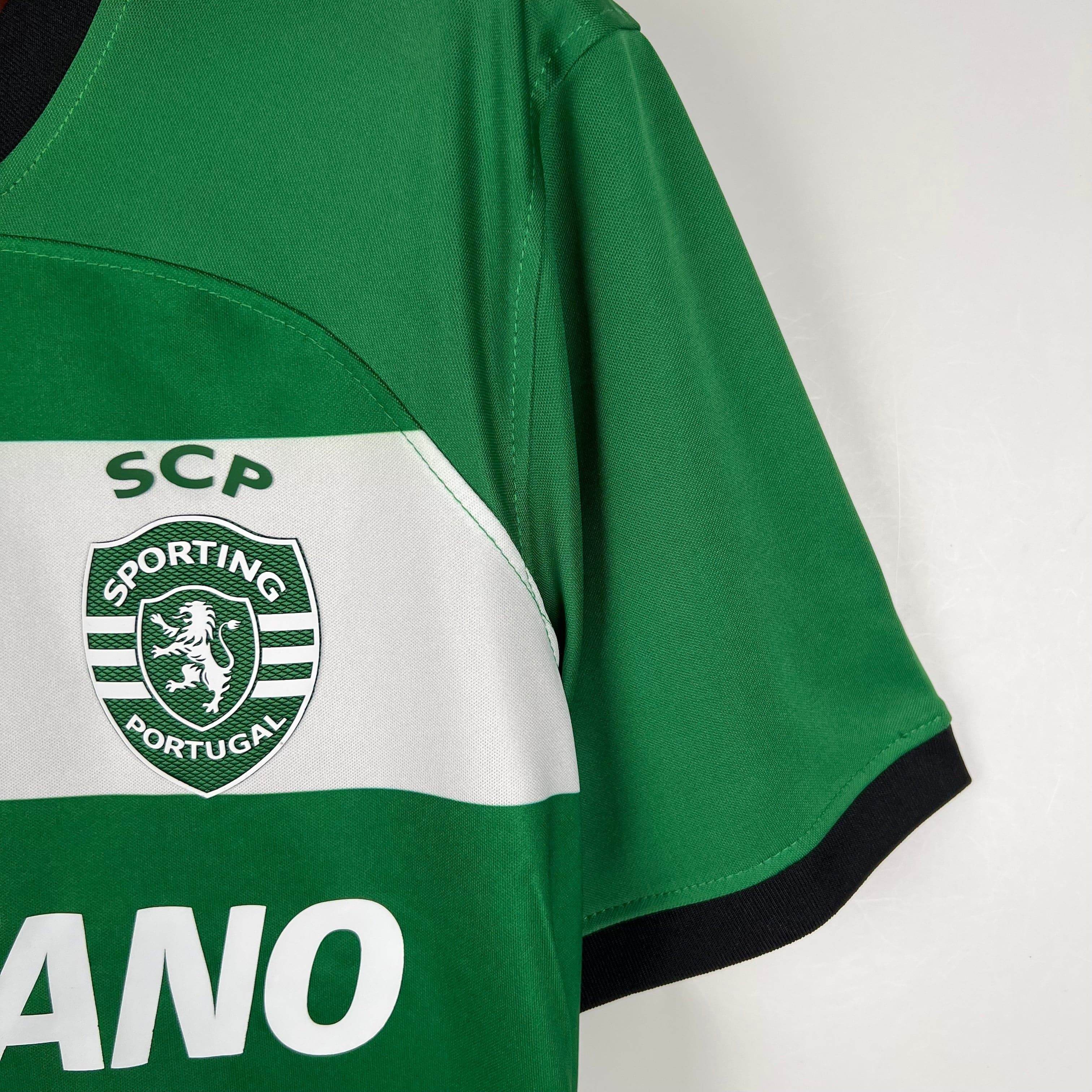 CAMISETA SPORTING LISBOA I 23/24 HOMBRE (VERSIÓN FAN) - ZonaCamisetas