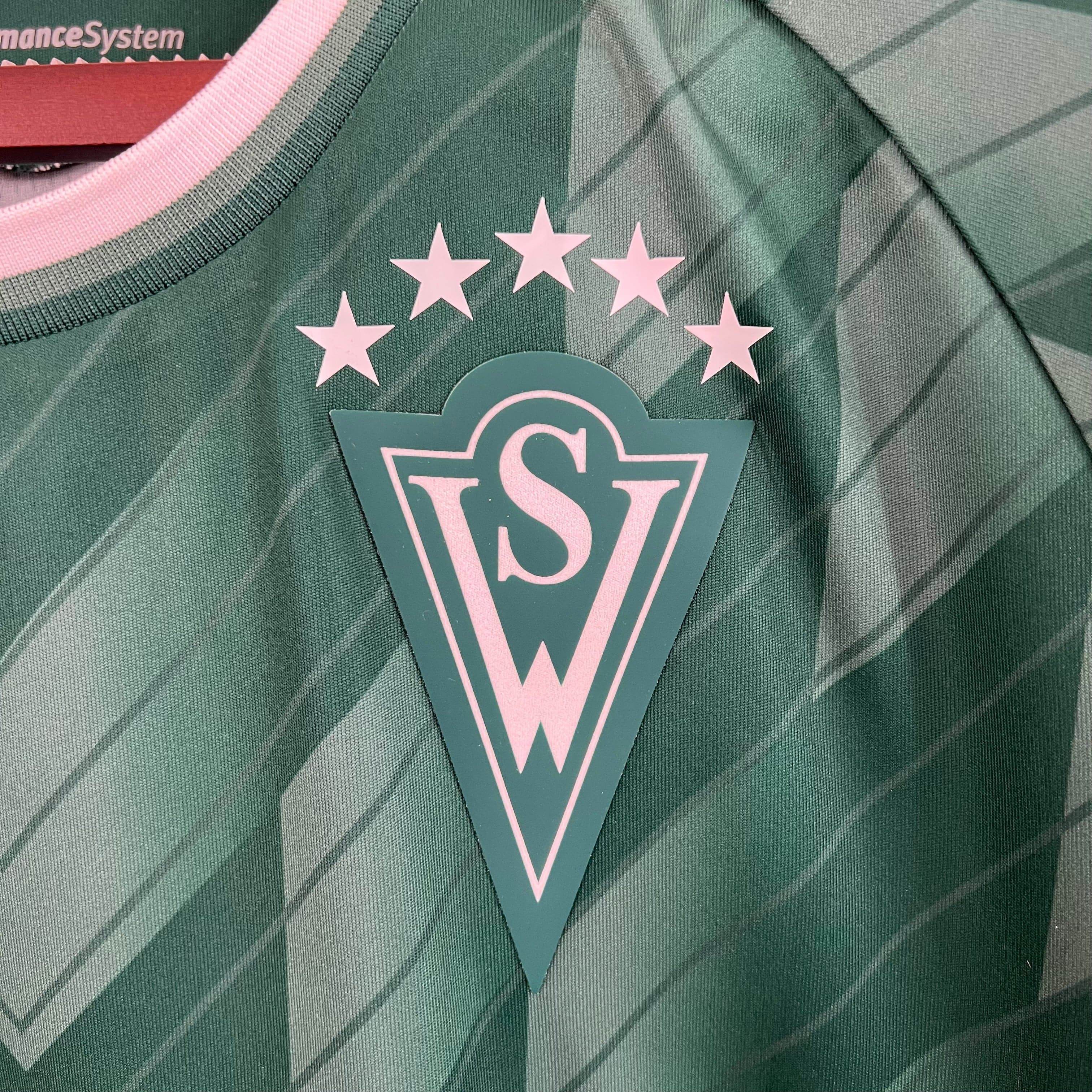 CAMISETA SANTIAGO WANDERERS I 23/24 HOMBRE (VERSIÓN FAN) - ZonaCamisetas