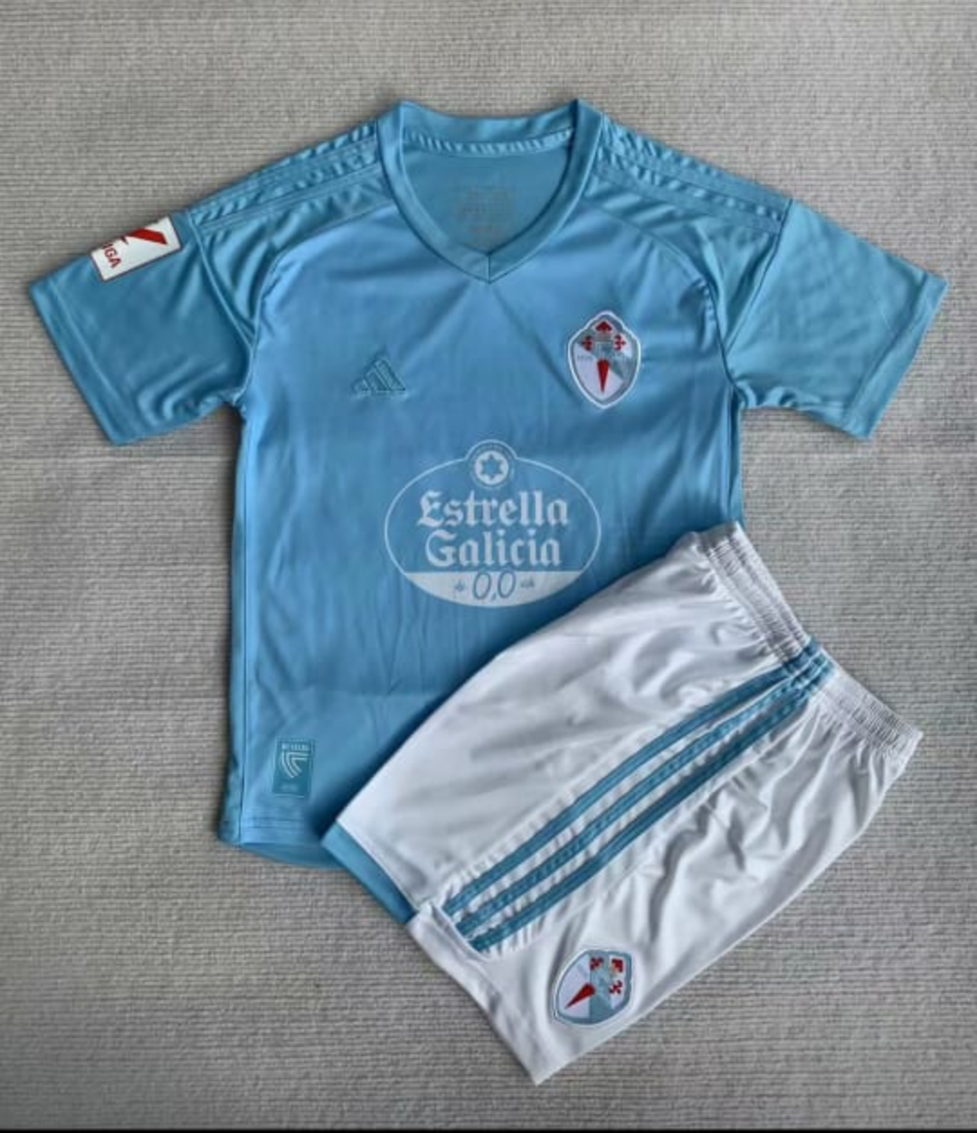 CAMISETA CELTA DE VIGO I 23/24 CONJUNTO INFANTIL
