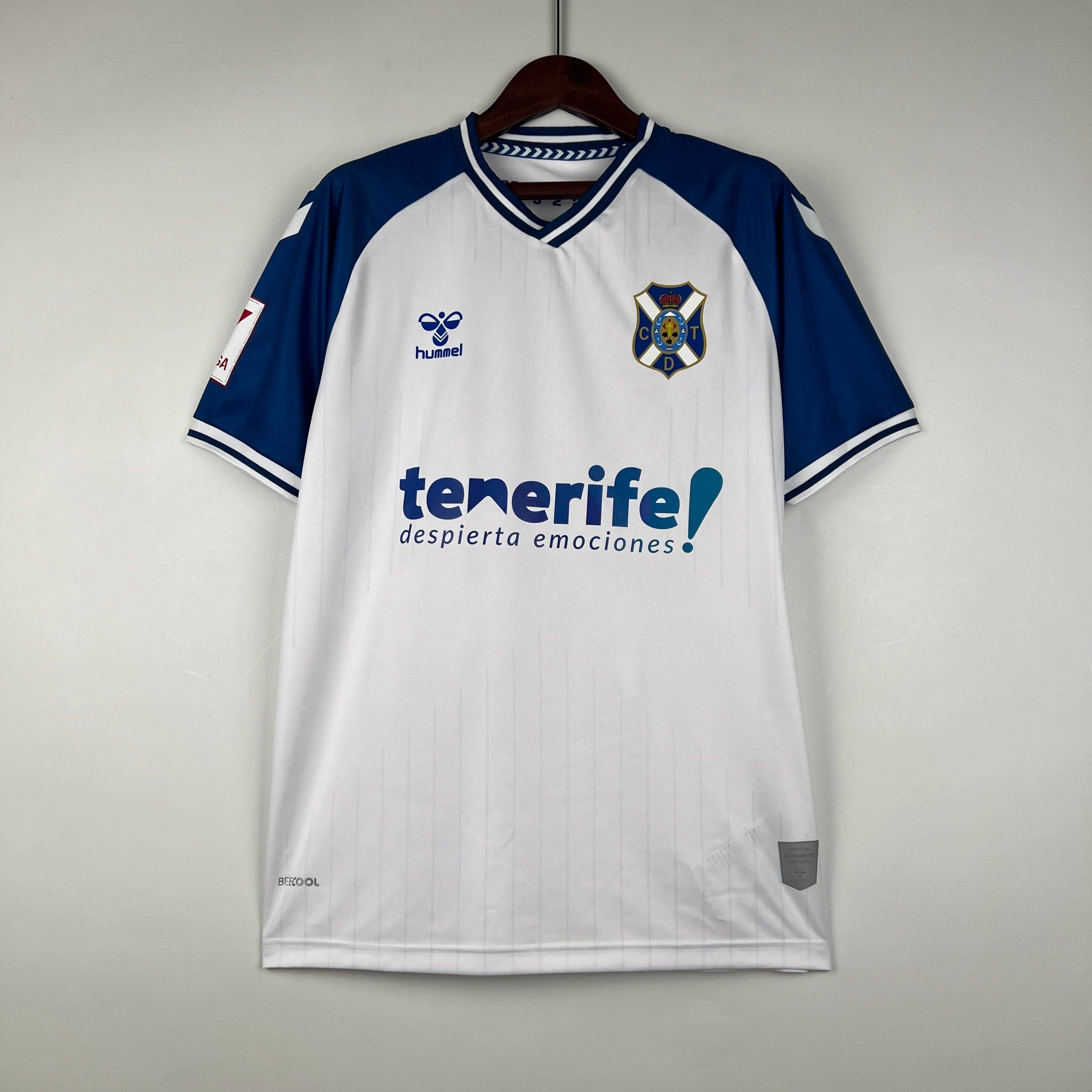 CAMISETA TENERIFE I 23/24 HOMBRE (VERSIÓN FAN) - ZonaCamisetas