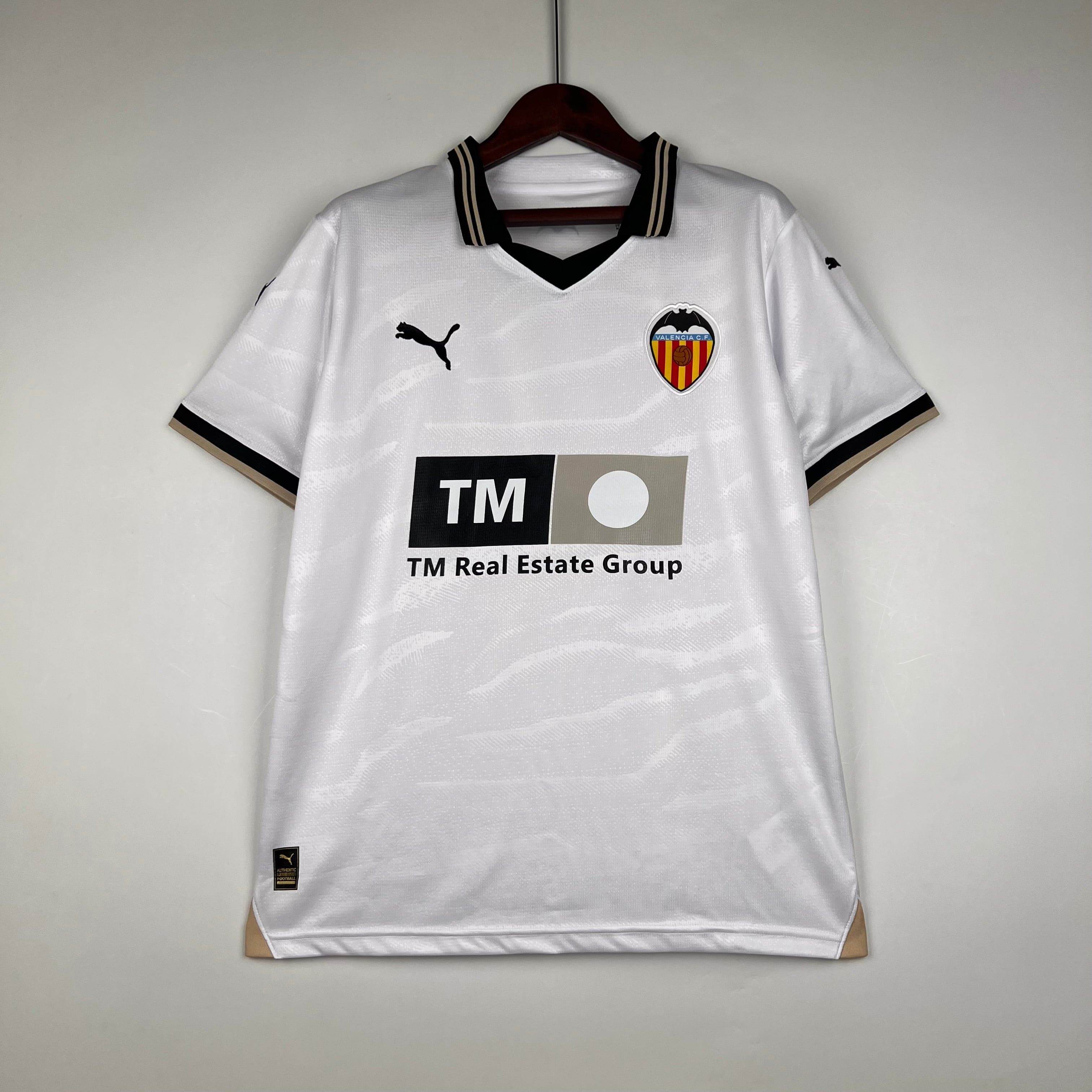 CAMISETA VALENCIA I 23/24 HOMBRE (VERSIÓN FAN) - ZonaCamisetas