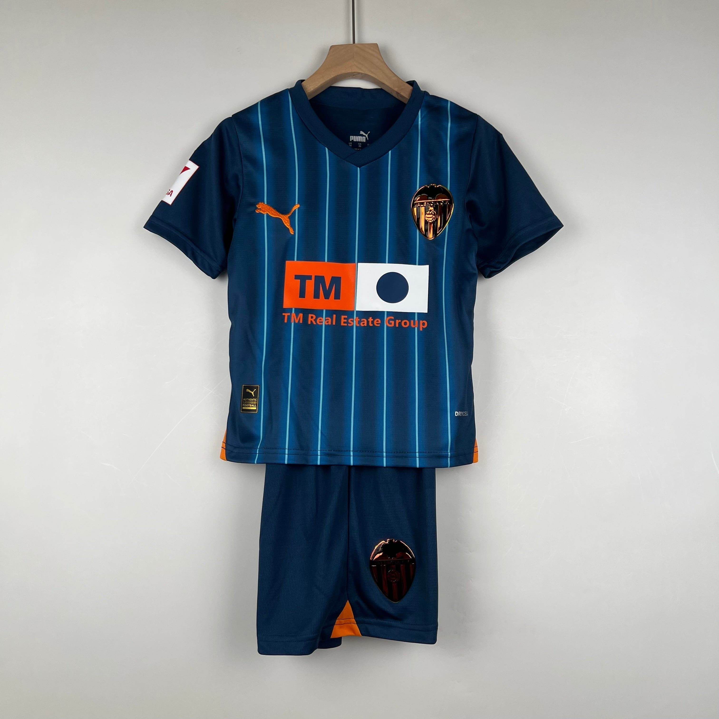 CAMISETA VALENCIA II 23/24 CONJUNTO INFANTIL - ZonaCamisetas