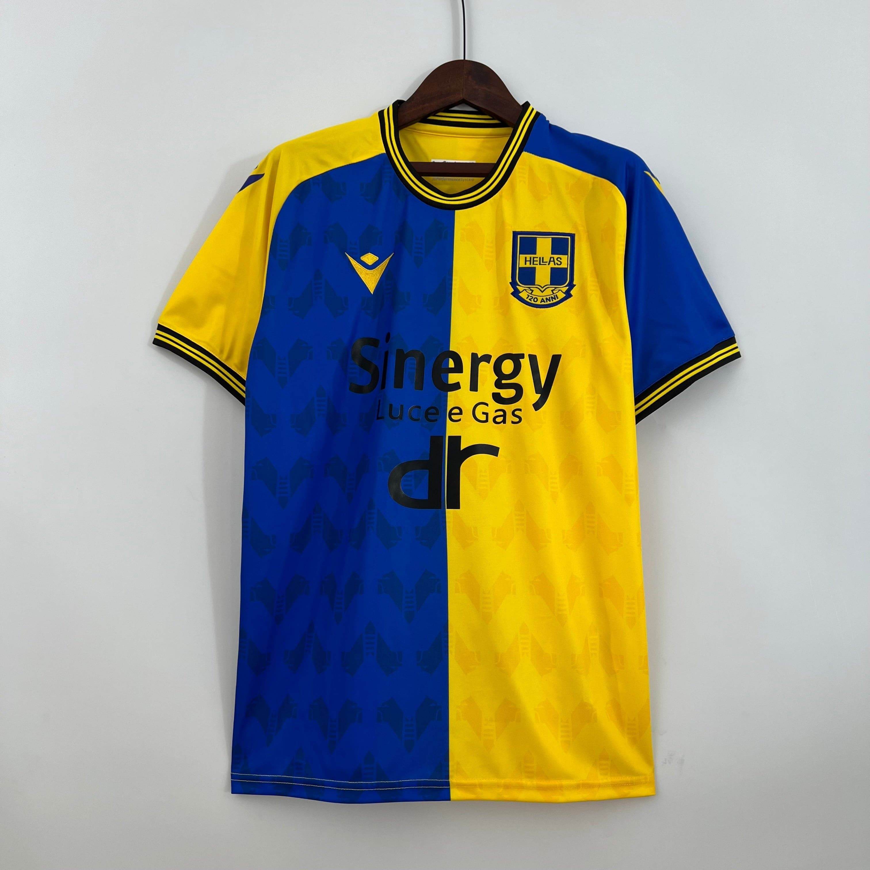 CAMISETA VERONA ANIVERSARIO 120° 23/24 HOMBRE (VERSIÓN FAN) - ZonaCamisetas