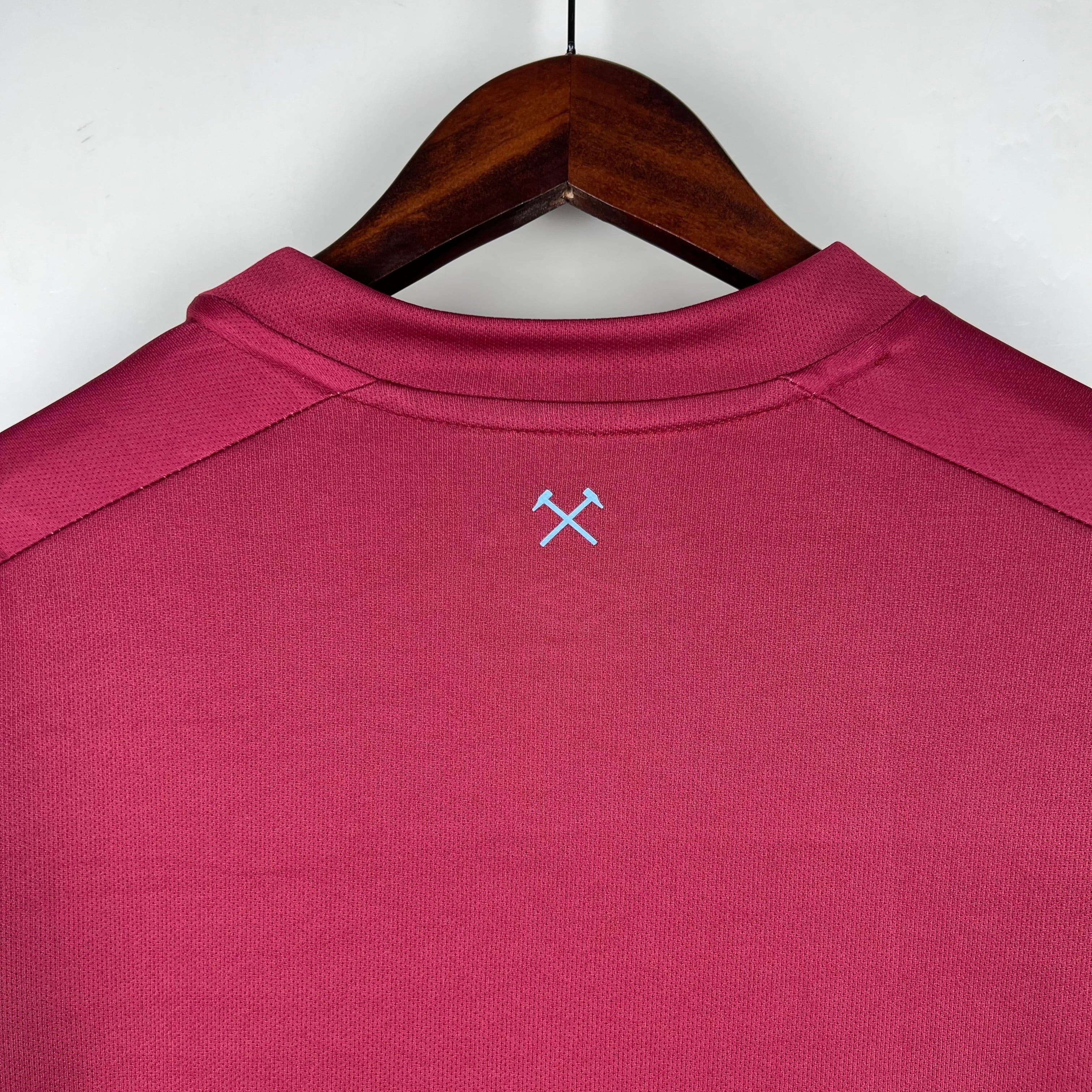 CAMISETA WEST HAM I 23/24 HOMBRE (VERSIÓN FAN)