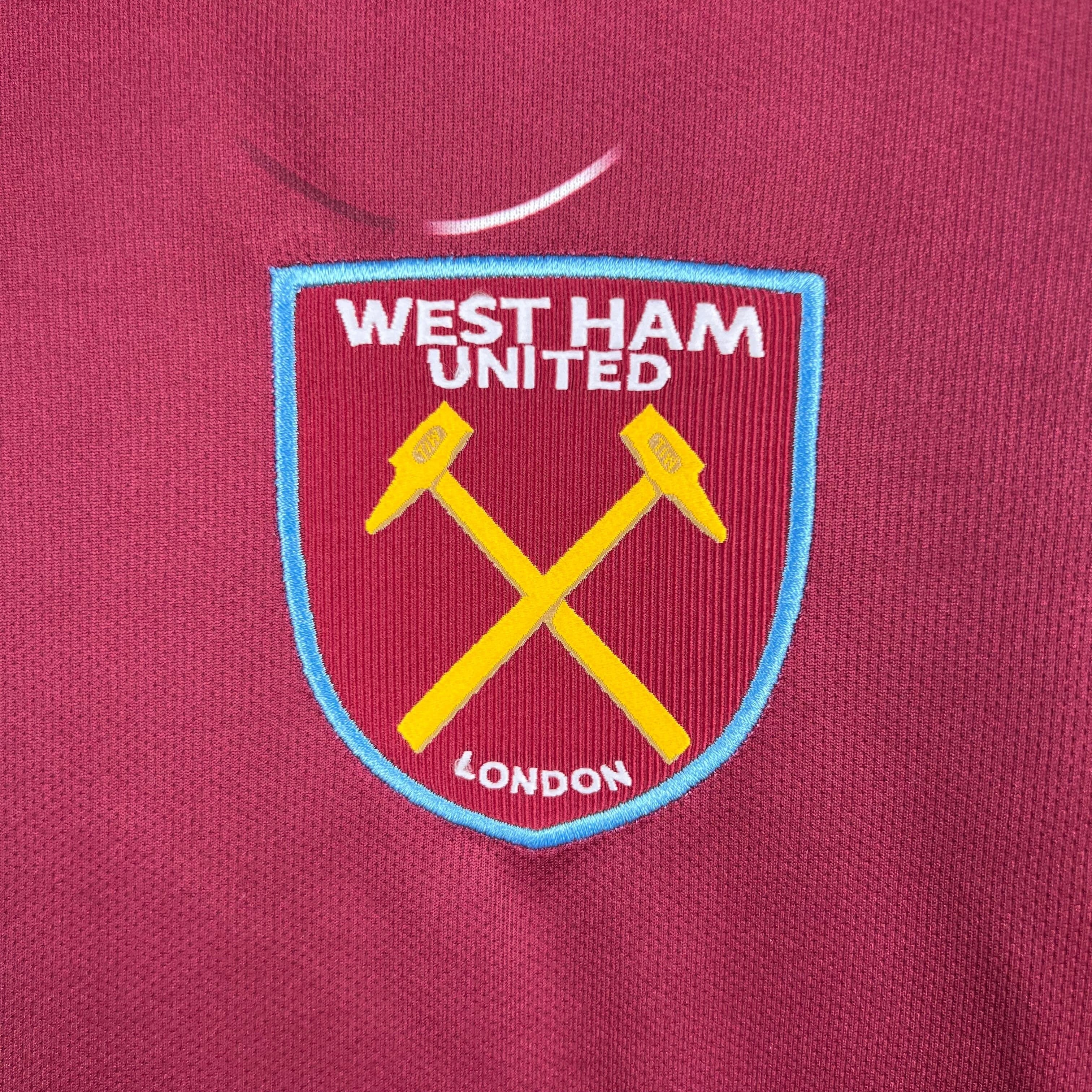CAMISETA WEST HAM I 23/24 HOMBRE (VERSIÓN FAN)