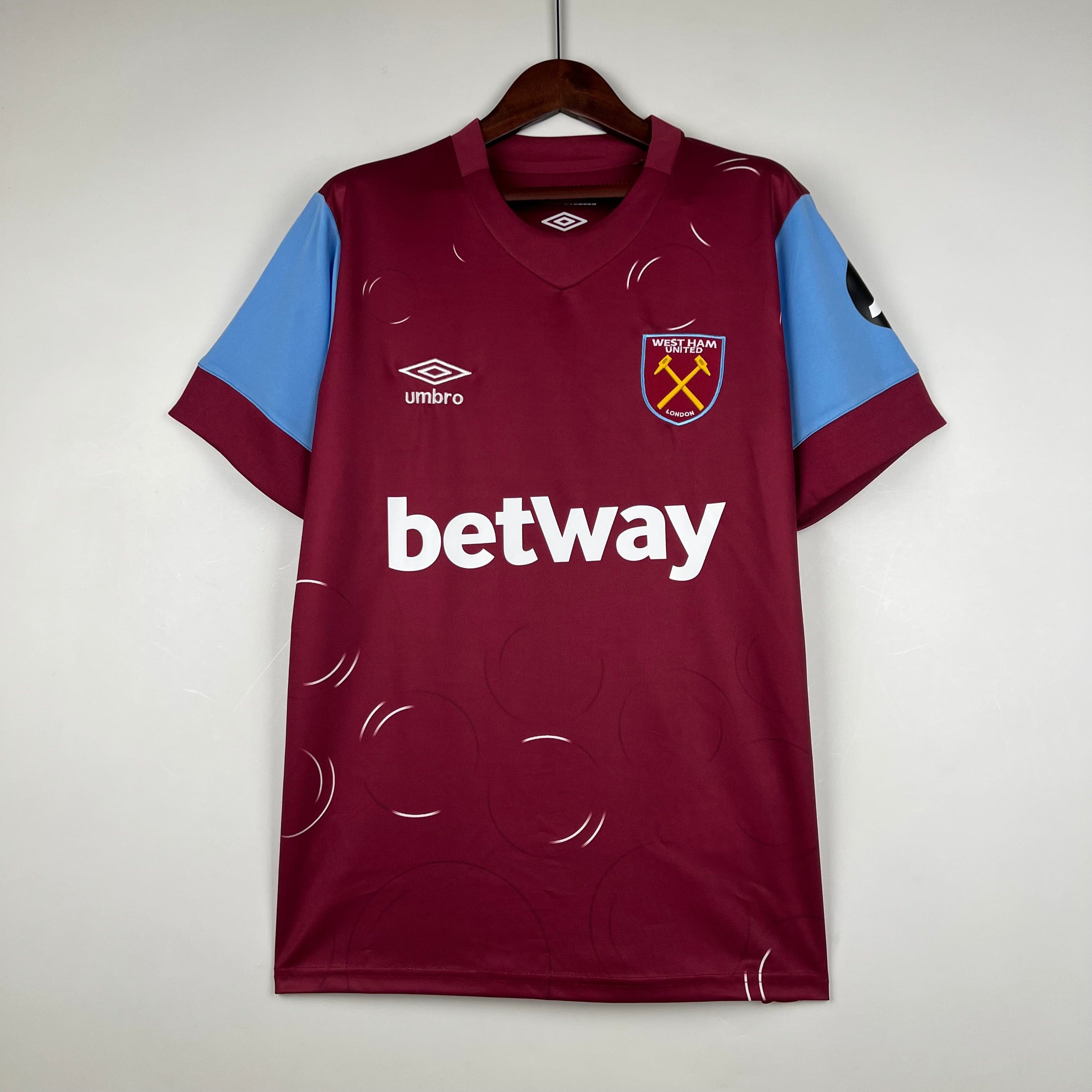 CAMISETA WEST HAM I 23/24 HOMBRE (VERSIÓN FAN)