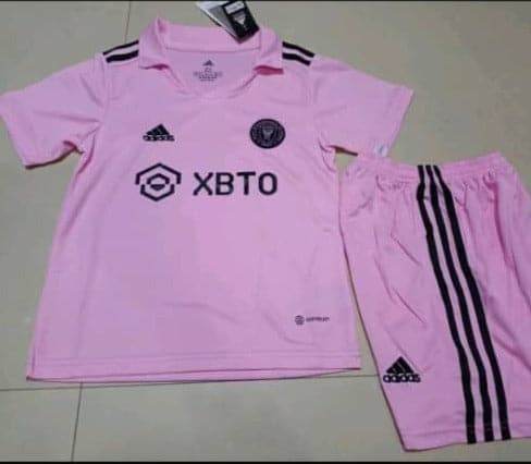 CAMISETA MIAMI I 23/24 CONJUNTO INFANTIL - ZonaCamisetas