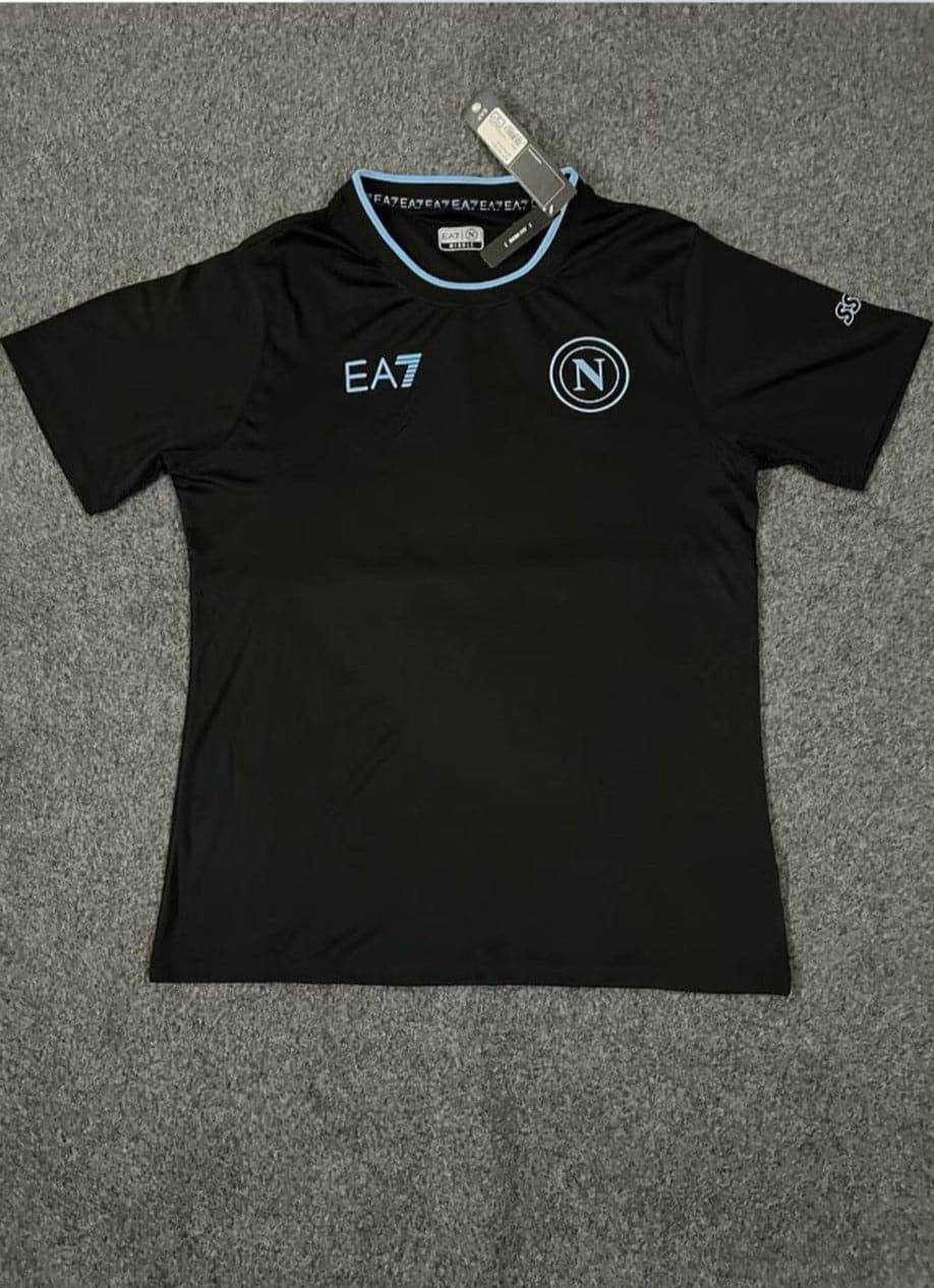 CAMISETA NAPOLI EDICIÓN ESPECIAL NEGRA I 23/24 HOMBRE (VERSIÓN FAN) - ZonaCamisetas
