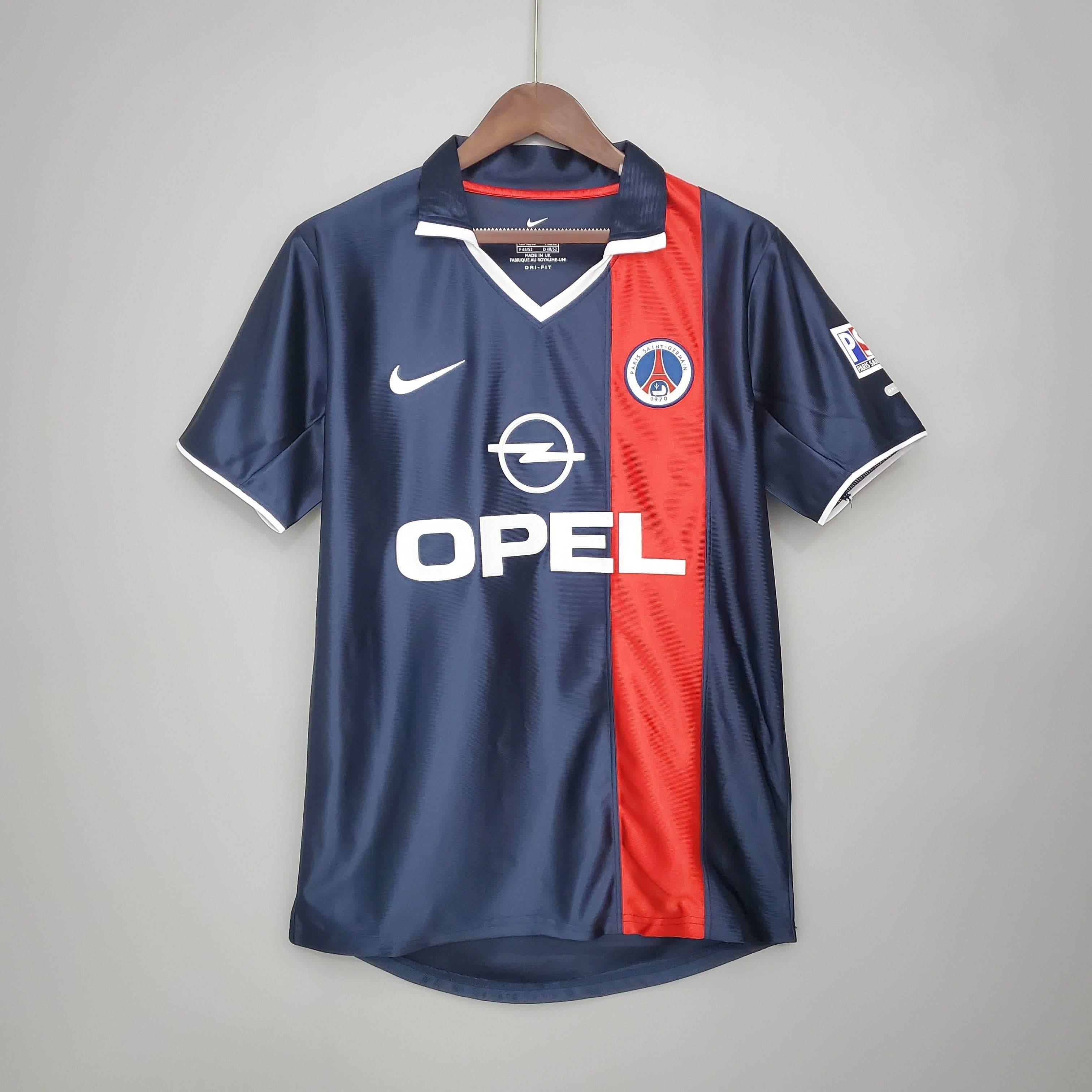 CAMISETA PSG I 01/02 HOMBRE (RETRO) - ZonaCamisetas