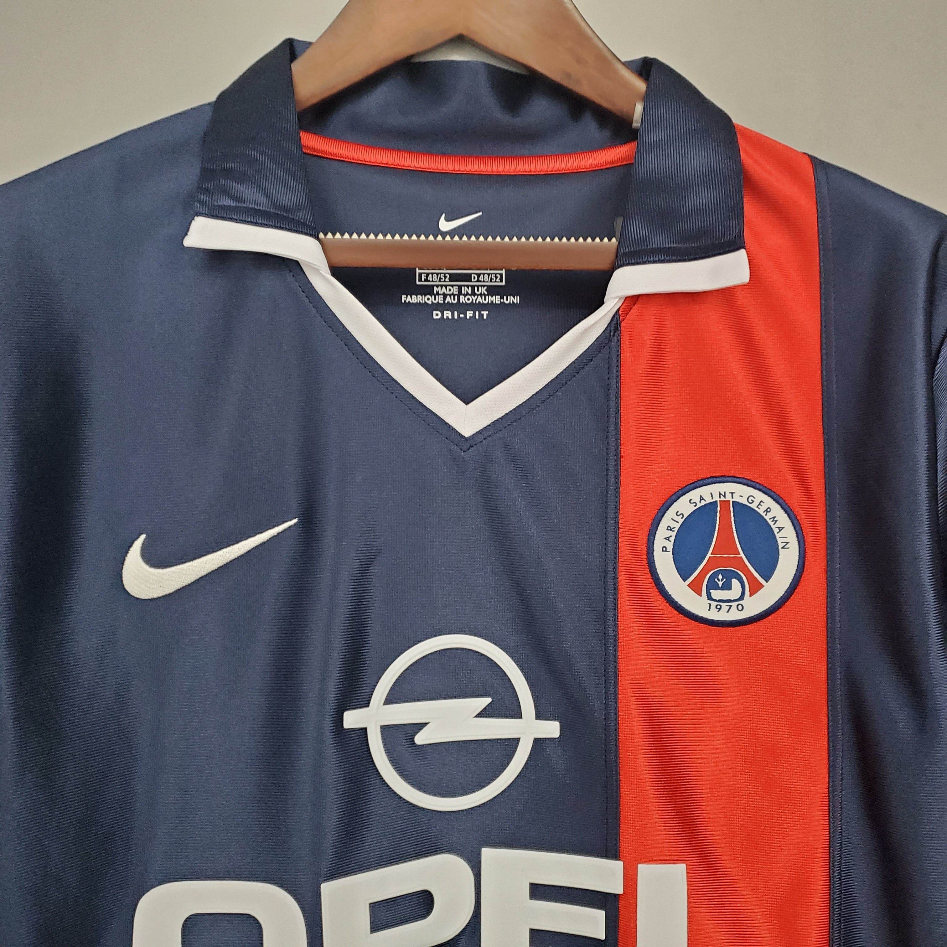 CAMISETA PSG I 01/02 HOMBRE (RETRO) - ZonaCamisetas