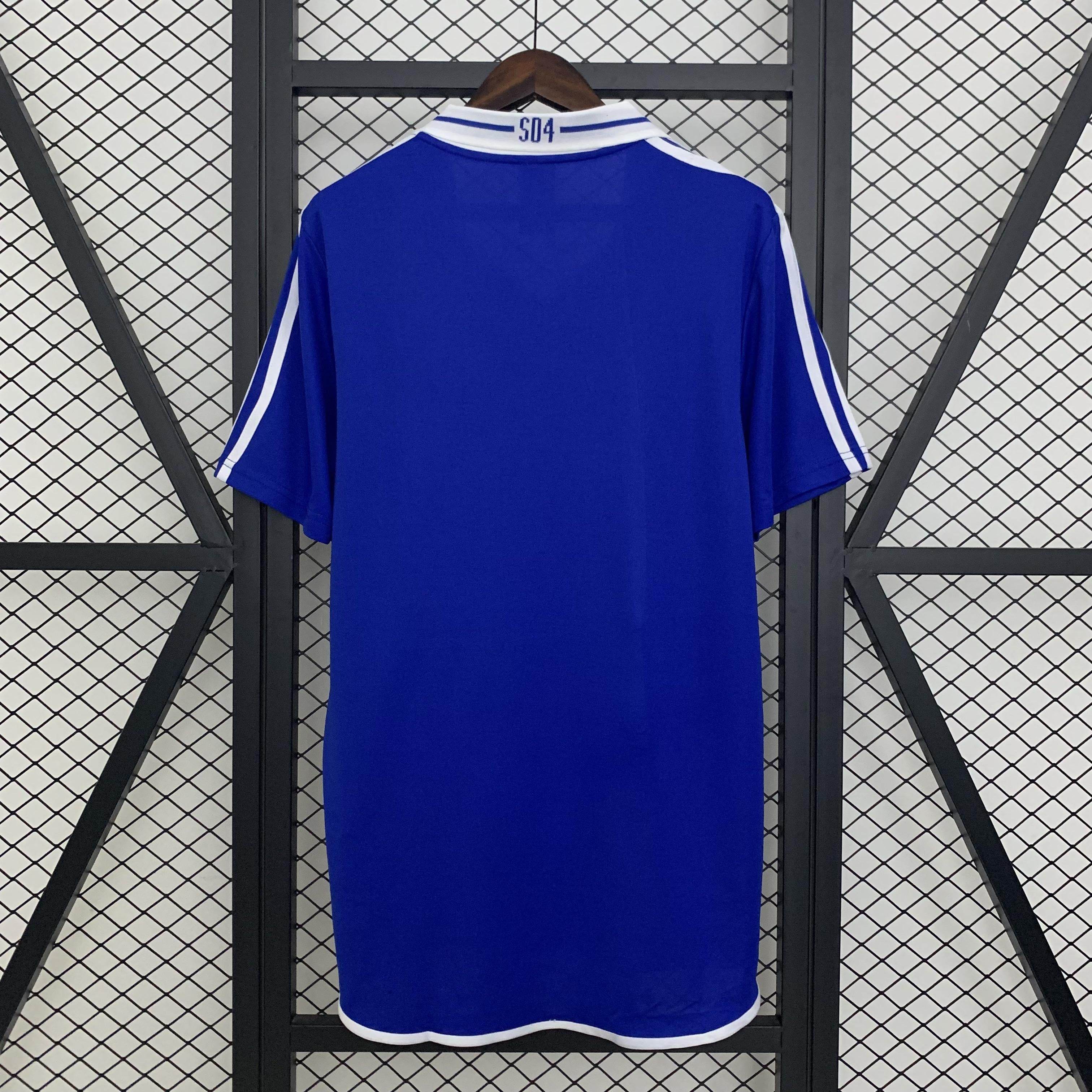 CAMISETA SCHALKE 04 I 01/02 HOMBRE (RETRO) - ZonaCamisetas