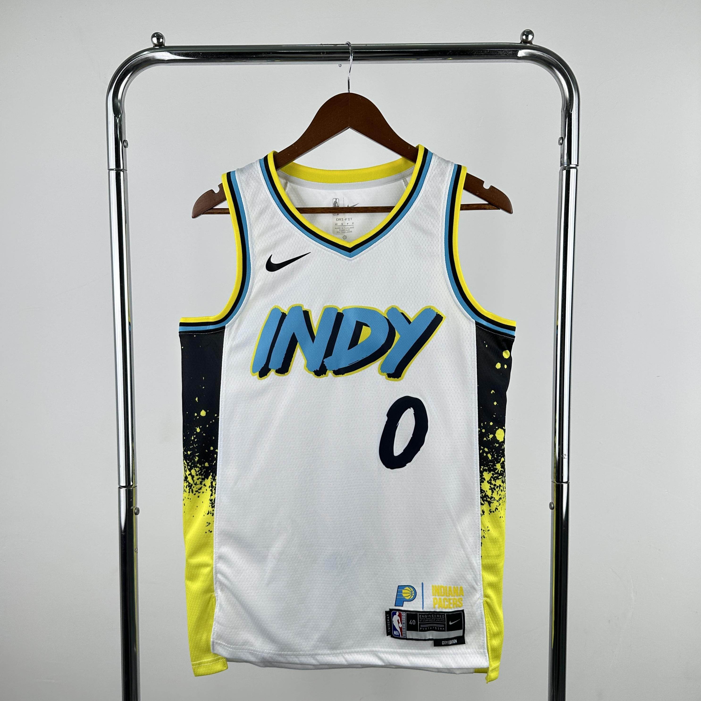 CAMISETA PACERS SEASON 25 HOMBRE EDICIÓN HALIBURTON (NBA) - ZonaCamisetas